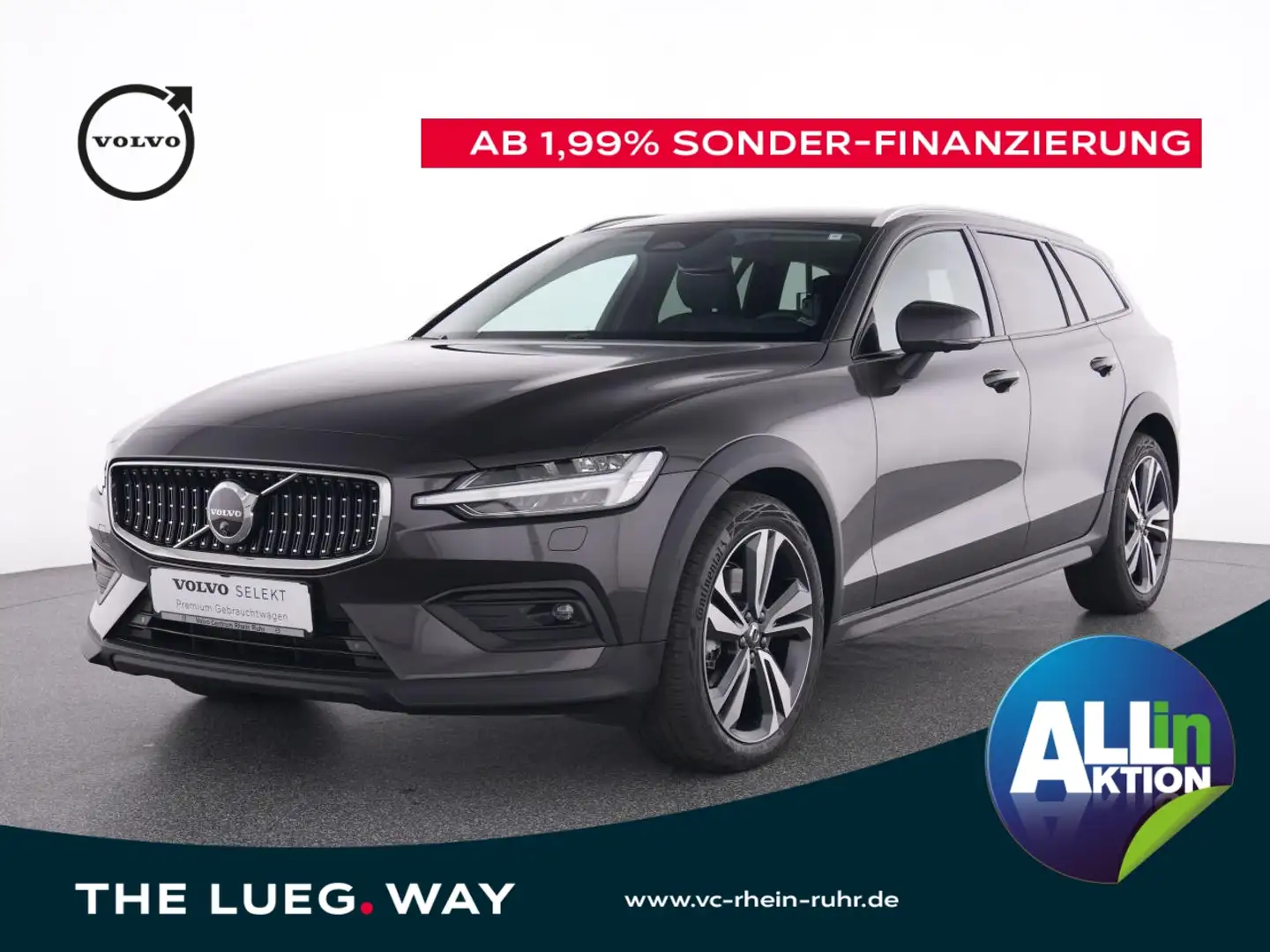 Volvo V60 Cross Country B4 D AWD Plus SKP+PAP+WP+NAVI Grau - 1