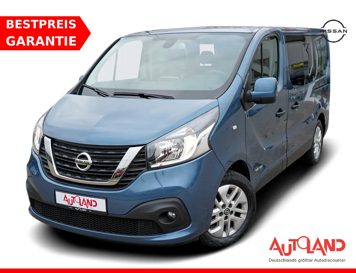 Nissan NV300 2.0 dCi L1H1 2,7t Navi Kamera 8-Sitzer AHK Blau - 1
