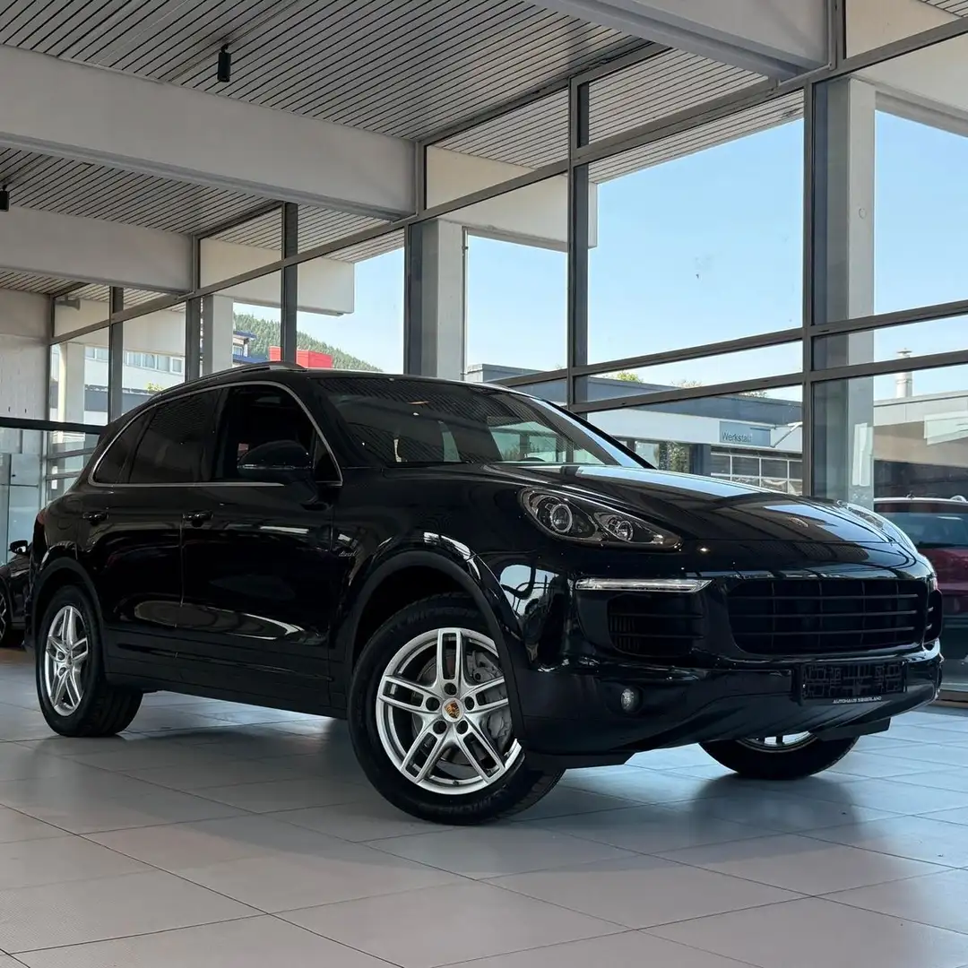 Porsche Cayenne Diesel/PANORAMA/KAMERA/BOSE/SCHECKHEFT Schwarz - 2