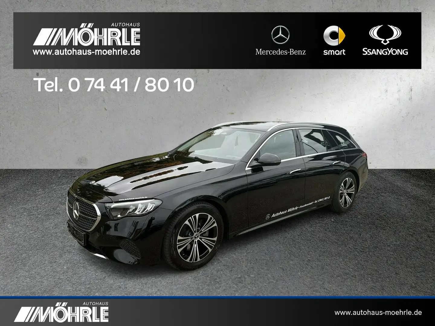 Mercedes-Benz E 220 E 220 d T-Modell Avantgarde Winter-Paket LED Schwarz - 2