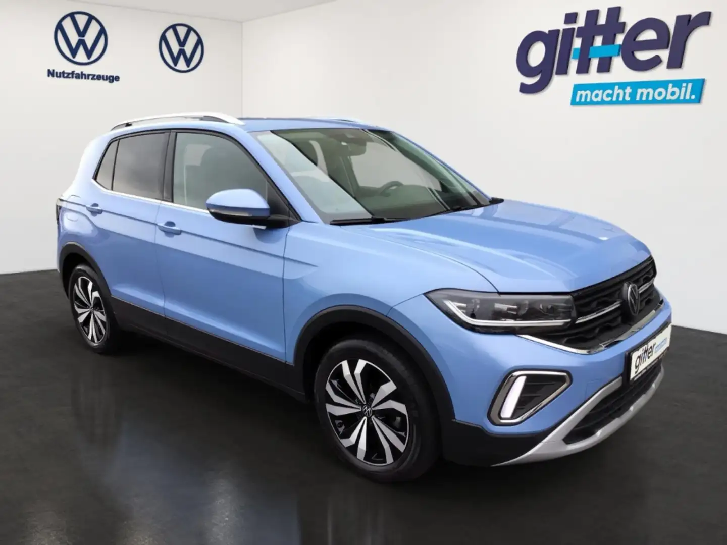 Volkswagen T-Cross 1.0 TSI Style KAMERA KLIMA NAVI Blau - 2