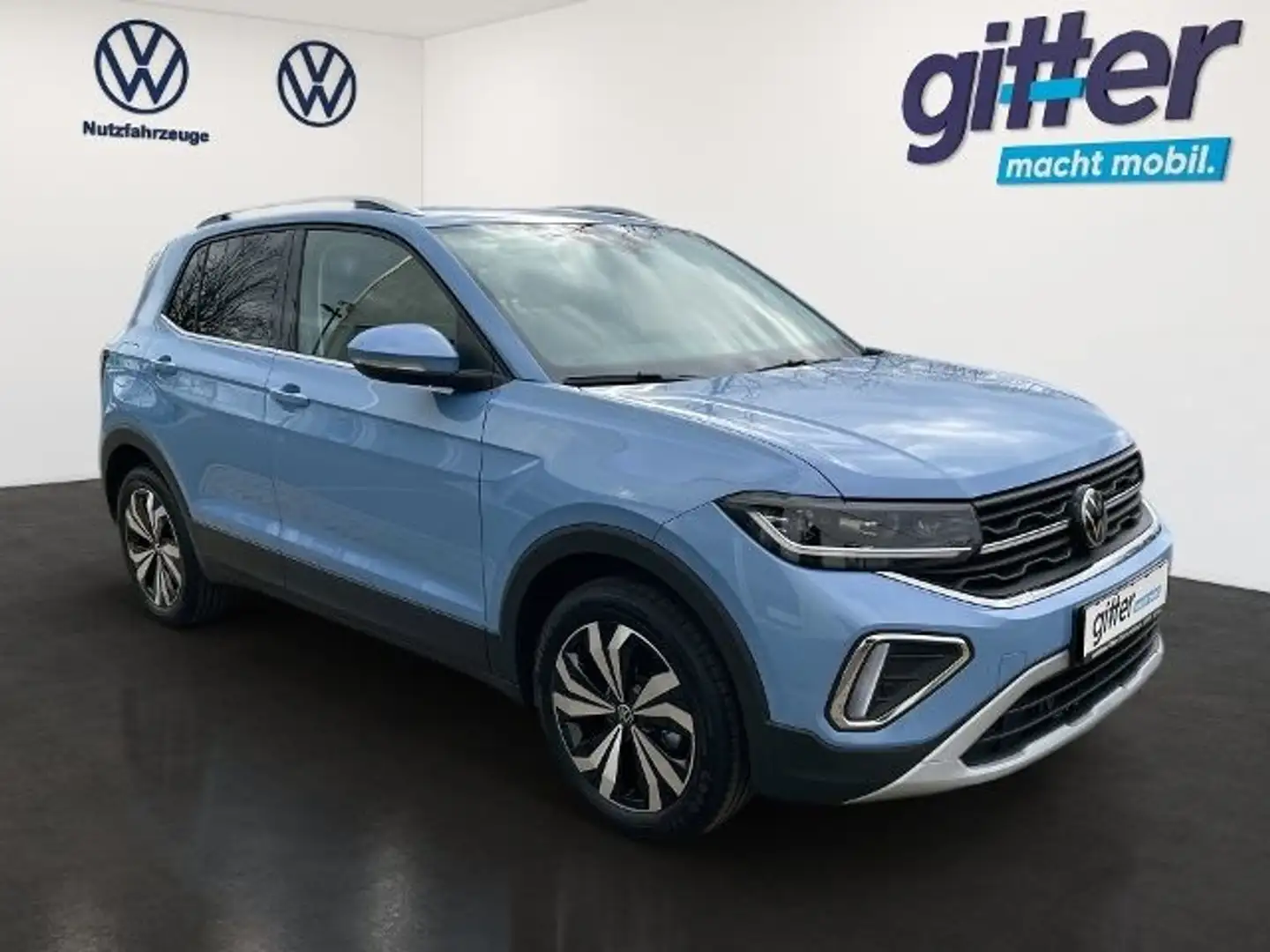 Volkswagen T-Cross 1.0 TSI Style KAMERA KLIMA NAVI Blau - 2