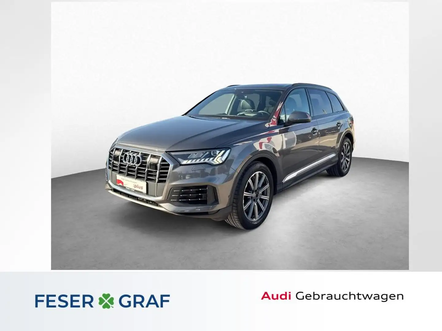Audi Q7 55 TFSIe qu. - KAMERA - MATRIX - ACC - AHK Grau - 1