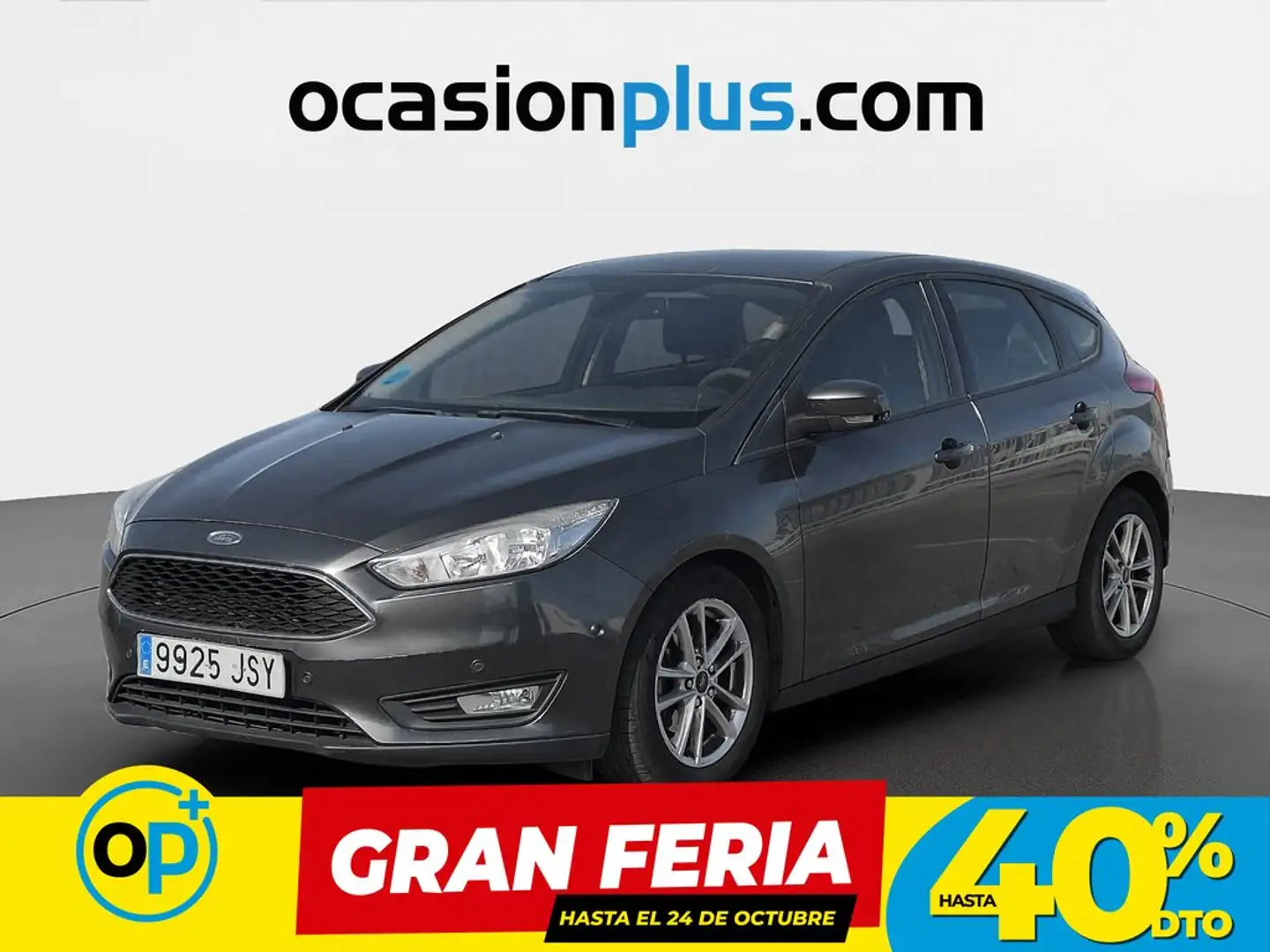 Ford Focus 1.0 Ecoboost Auto-S&S Titanium 125 Gris - 1