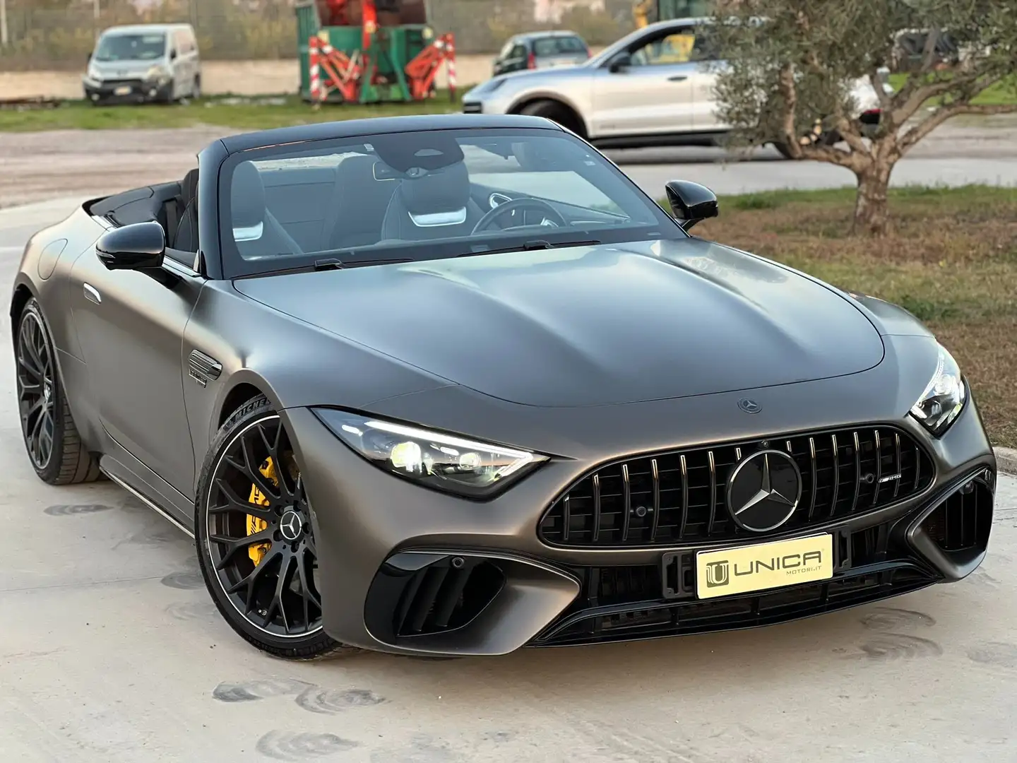 Mercedes-Benz SL 63 AMG Premium Plus 4matic+ auto IVA ESPOSTA MONZA MAGNO Gris - 1