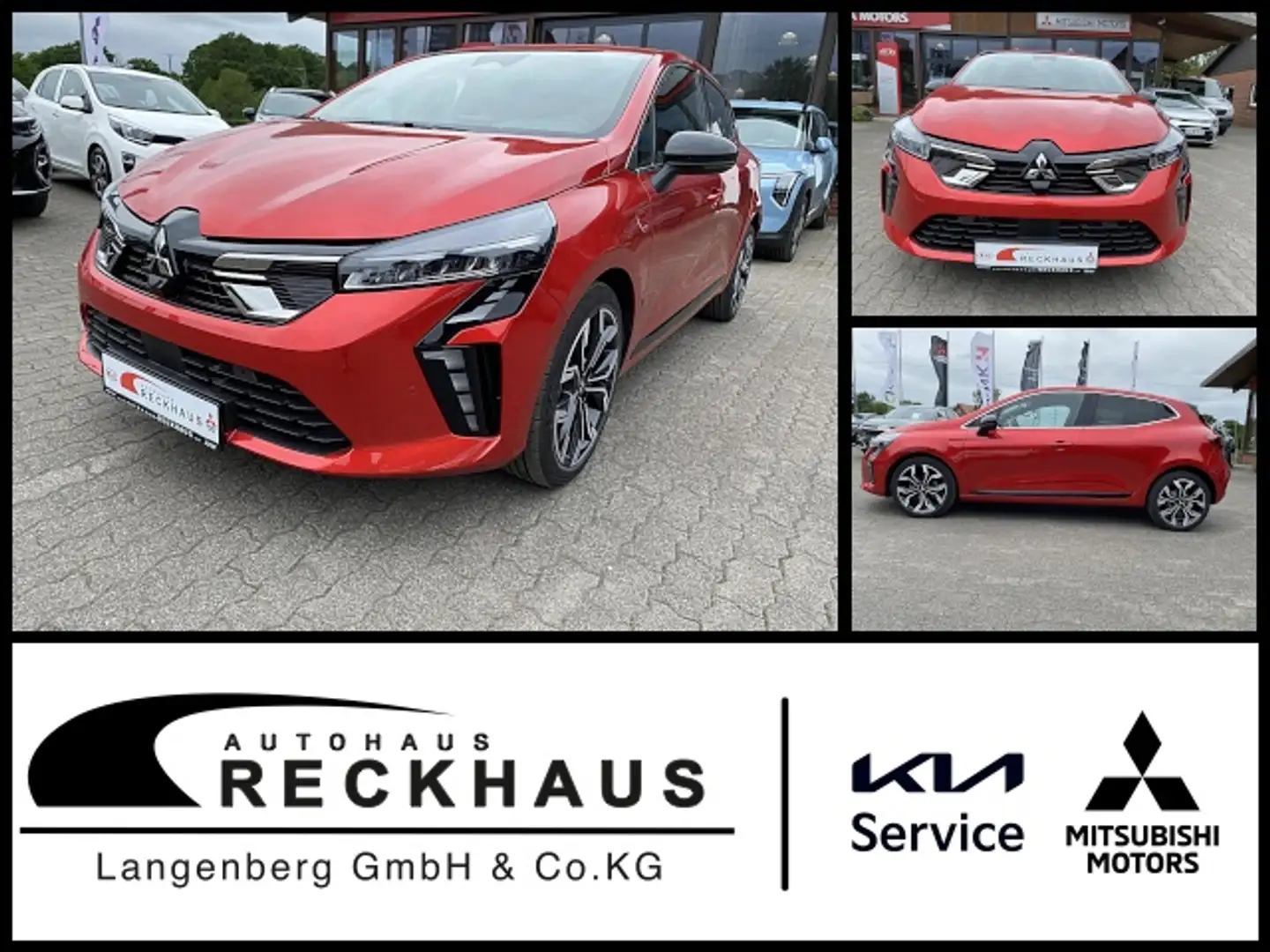 Mitsubishi Colt SELECT 1,0l Turbo 6MT Klima Navi Rückfahrkamera Rot - 1