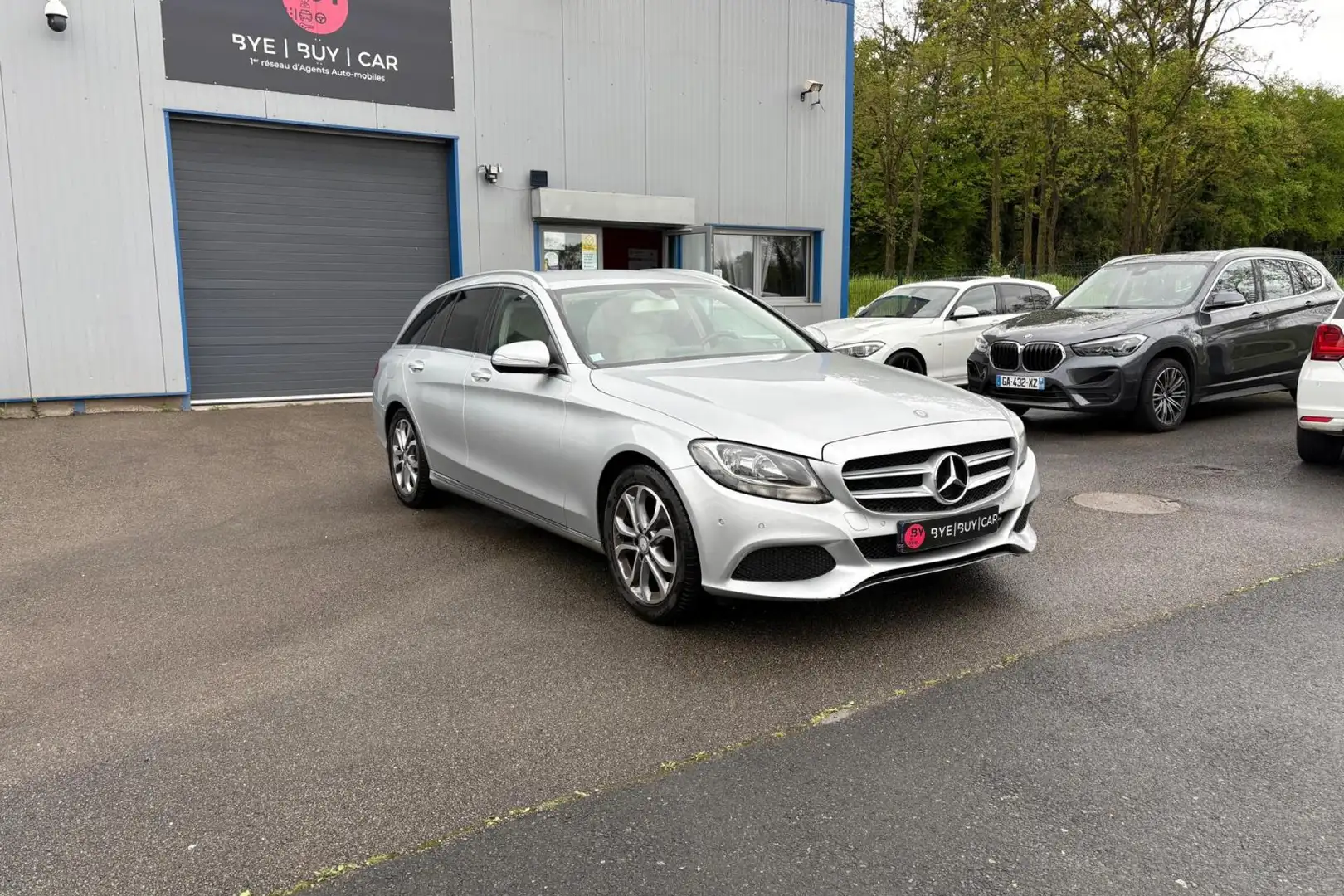Mercedes-Benz C 200 C 200  D C 200D BVA 7G-Tronic Plus  BREAK  Exécuti Grijs - 2