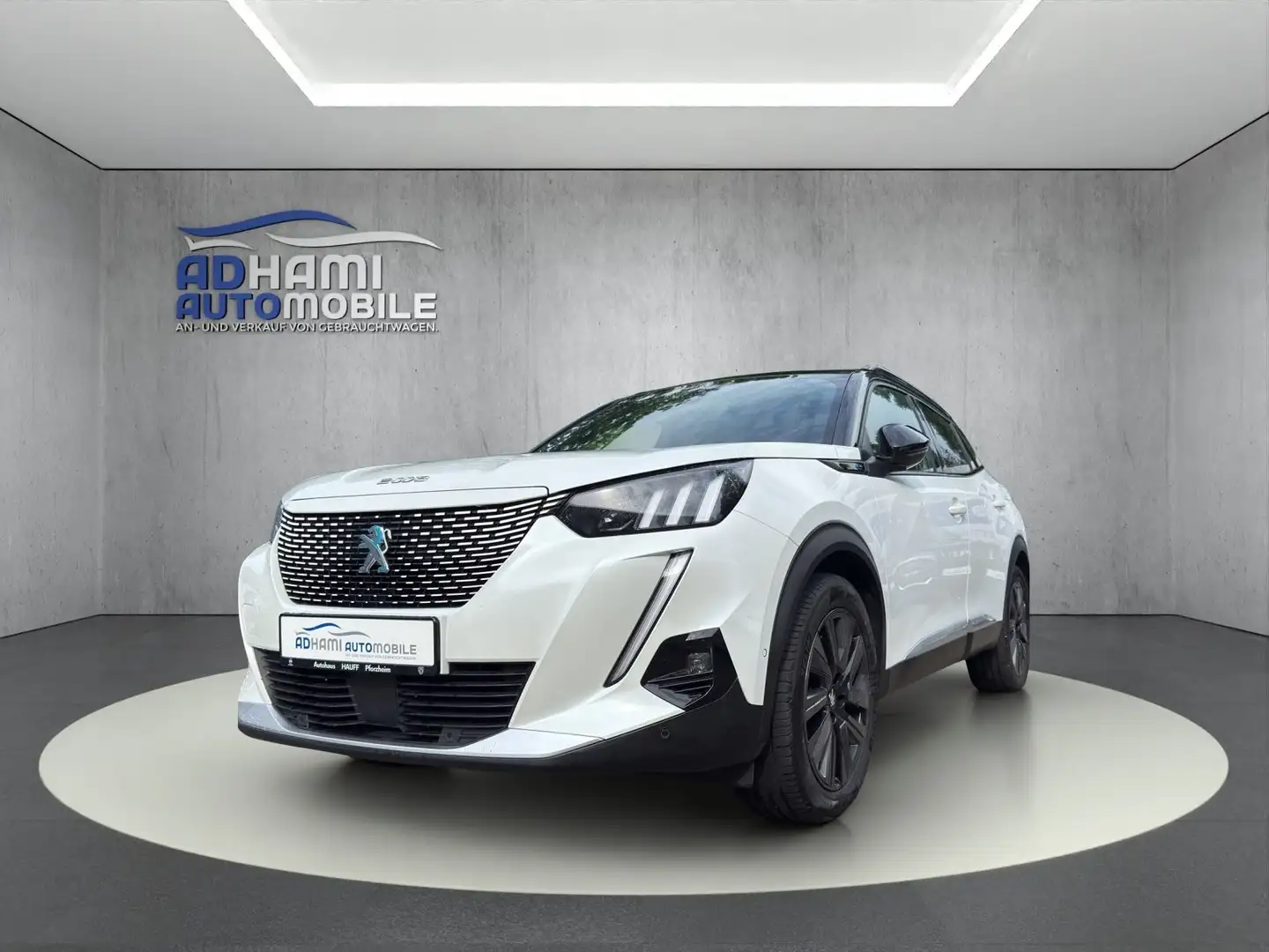 Peugeot 2008 e- GT Pack/PANO/LED/CAM/NAVI/ALCANTARA/TOP! Wit - 1