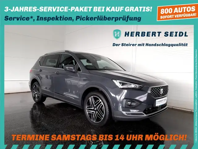 SEAT Tarraco XCELLENCE 4x4 2,0 TDI DSG *VOLL-LED / VIRTUELL / 19 ZOLL / NAVI / 360° KAMERA / ACC / KEYLESS*