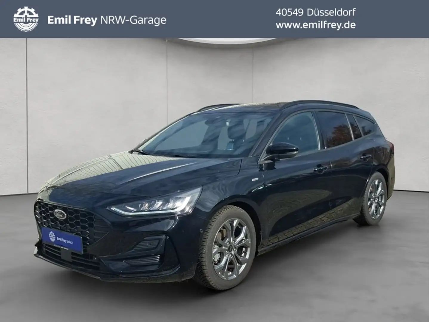 Ford Focus Turnier Hybrid Aut. ST-LINE X NAVI+AHK+LED+H Noir - 1