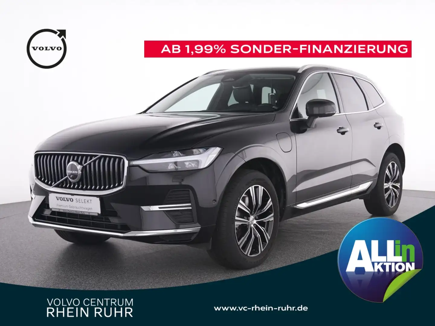 Volvo XC60 T6 Inscription+Fahrassistenz-Paket+Head-up-Display Noir - 1