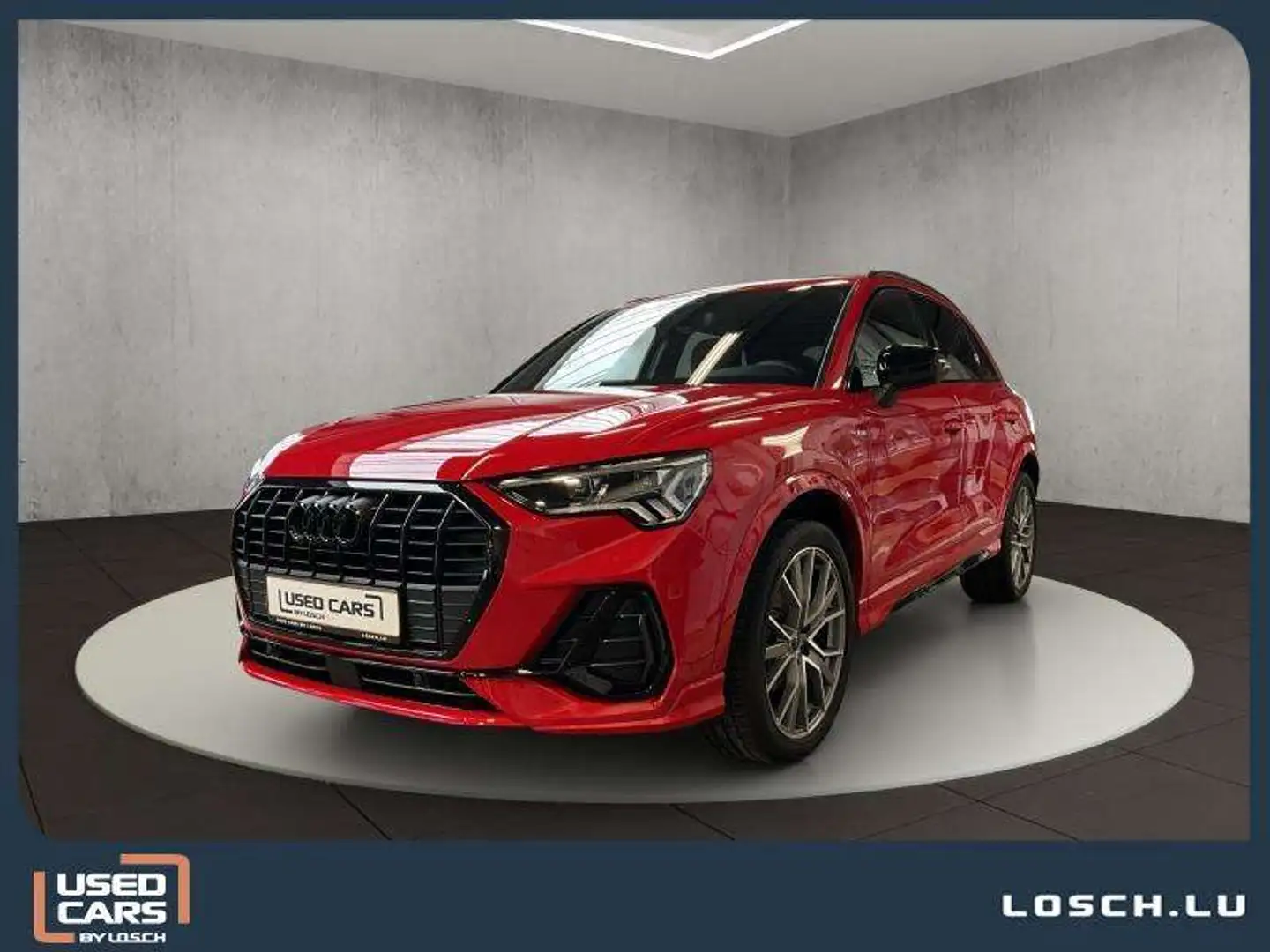 Audi Q3 S-Line+S-Tronic+35TDI+LED+NAVI Rood - 1