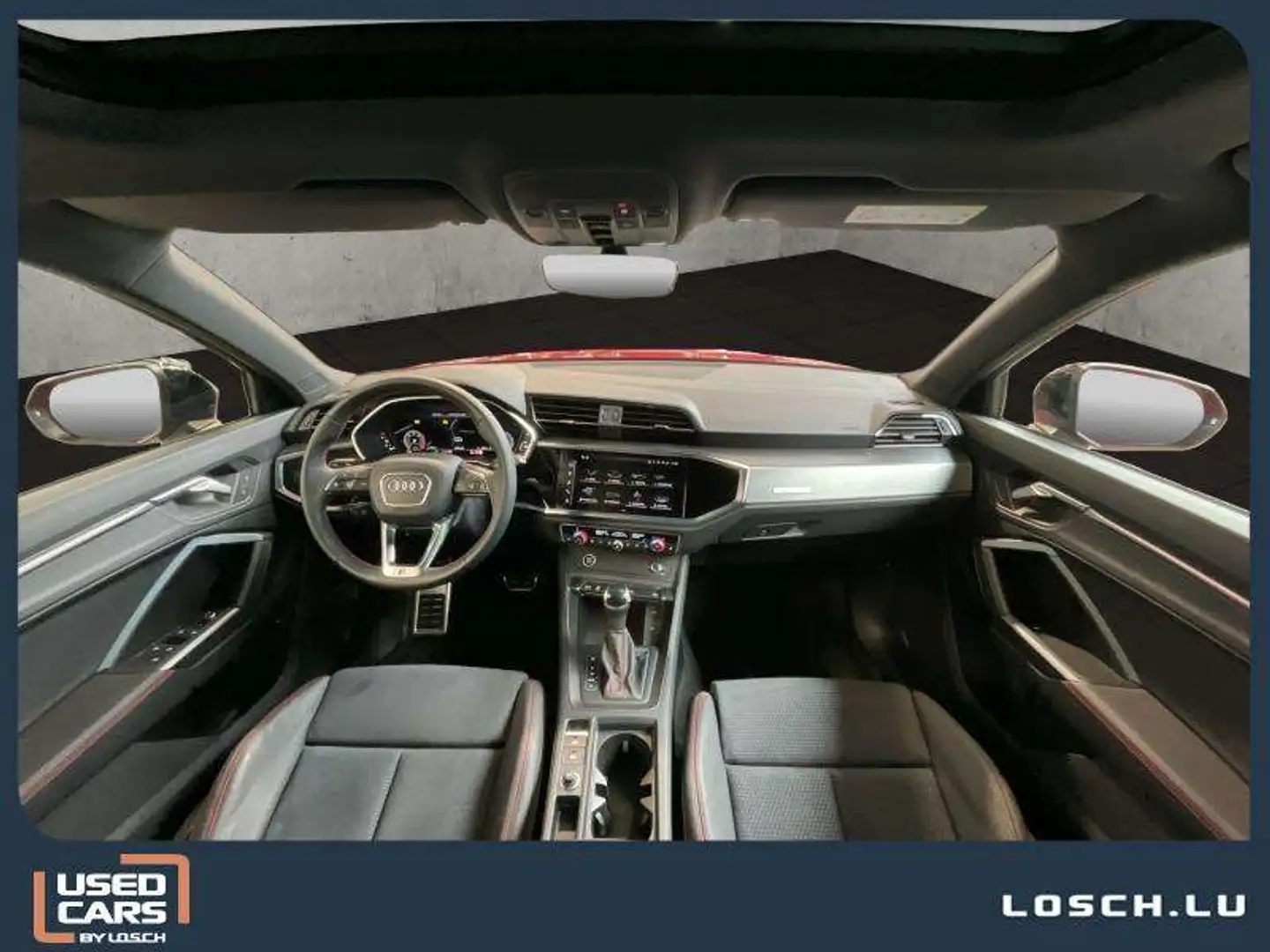 Audi Q3 S-Line+S-Tronic+35TDI+LED+NAVI Rood - 2