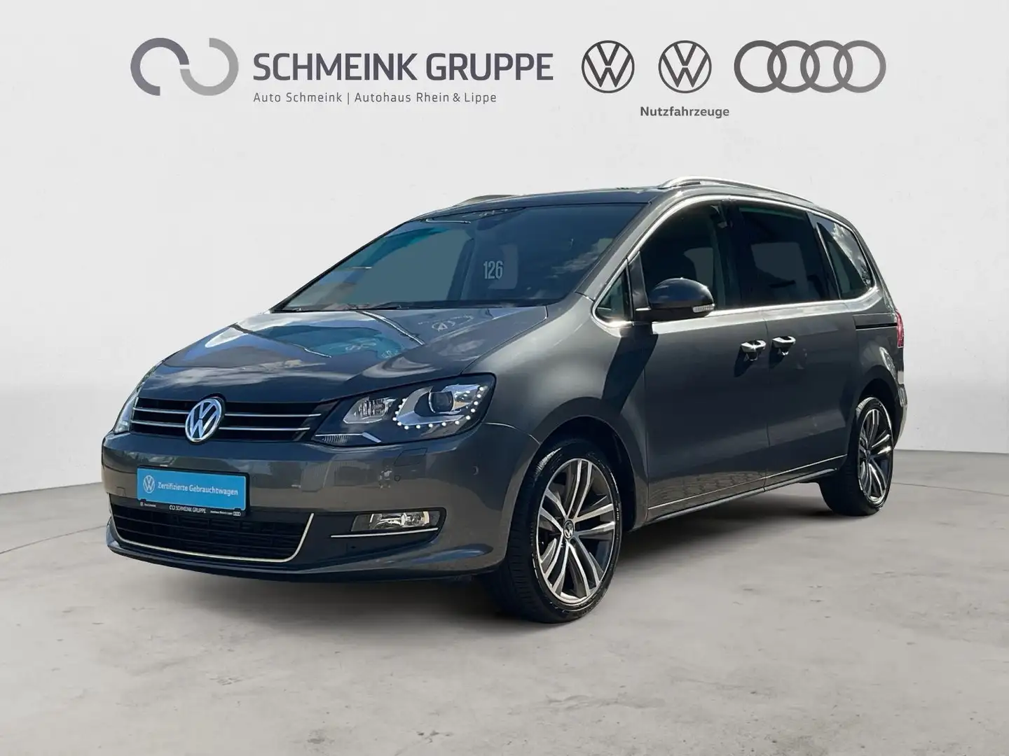 Volkswagen Sharan 2.0 TSI DSG Highline AHK Kamera Navi Grau - 1