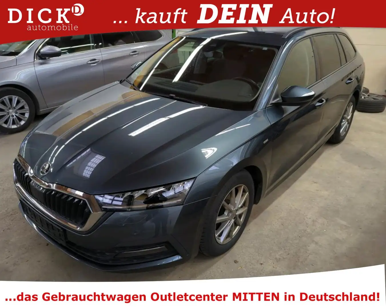 Skoda Octavia Combi 2.0d ACC/VIRTU/NAVI+/SHZ/18"LM Gris - 1