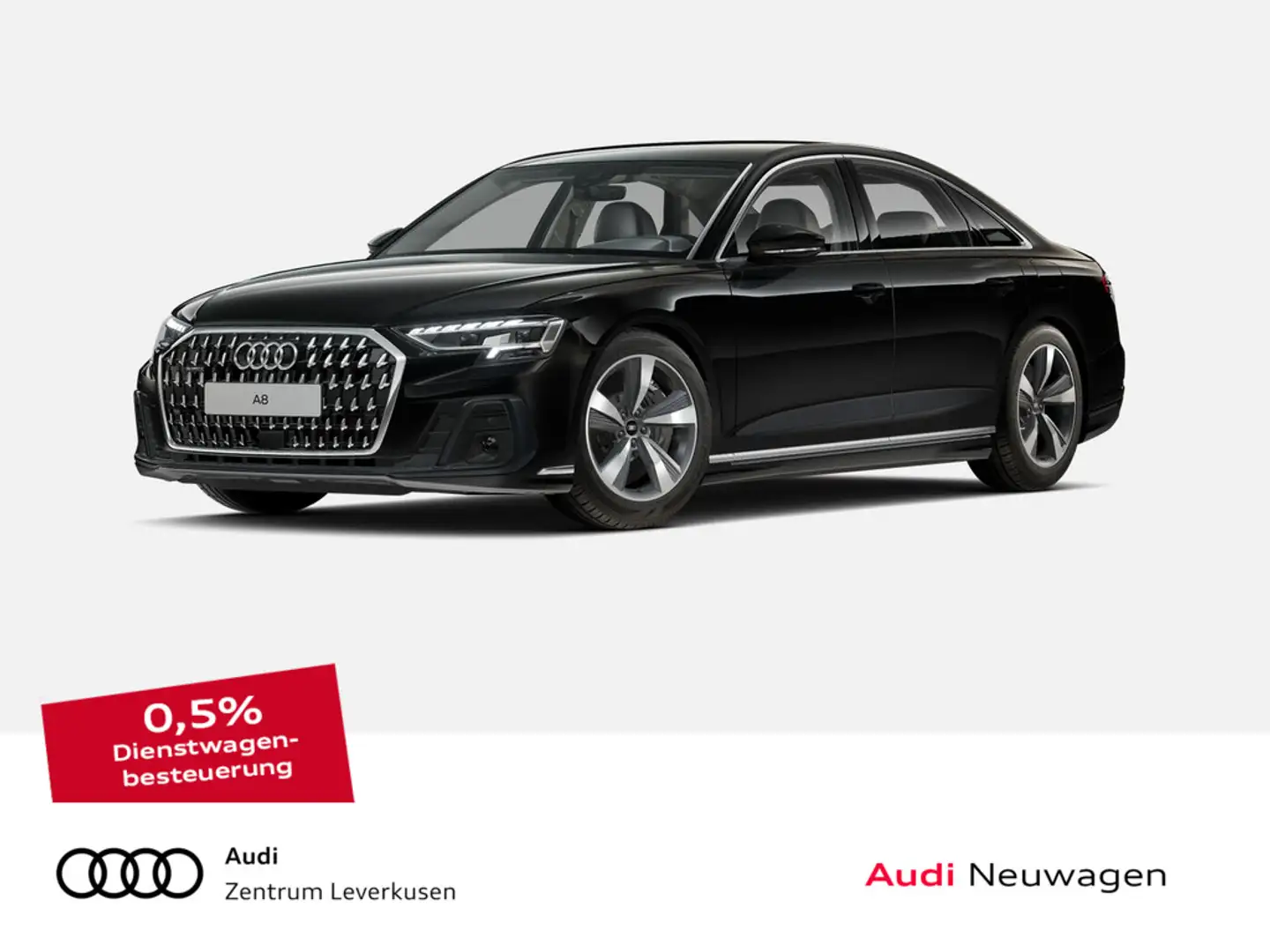 Audi A8 60 TFSI e quattro MATRIX ACC LUFT LEDER KA Černá - 1