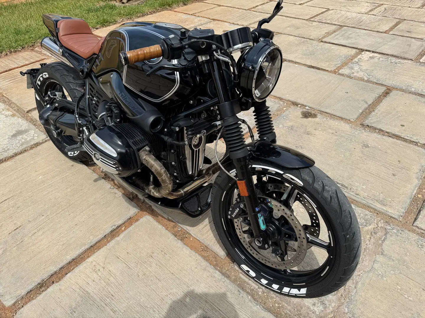 BMW R nineT Scrambler Negro - 1