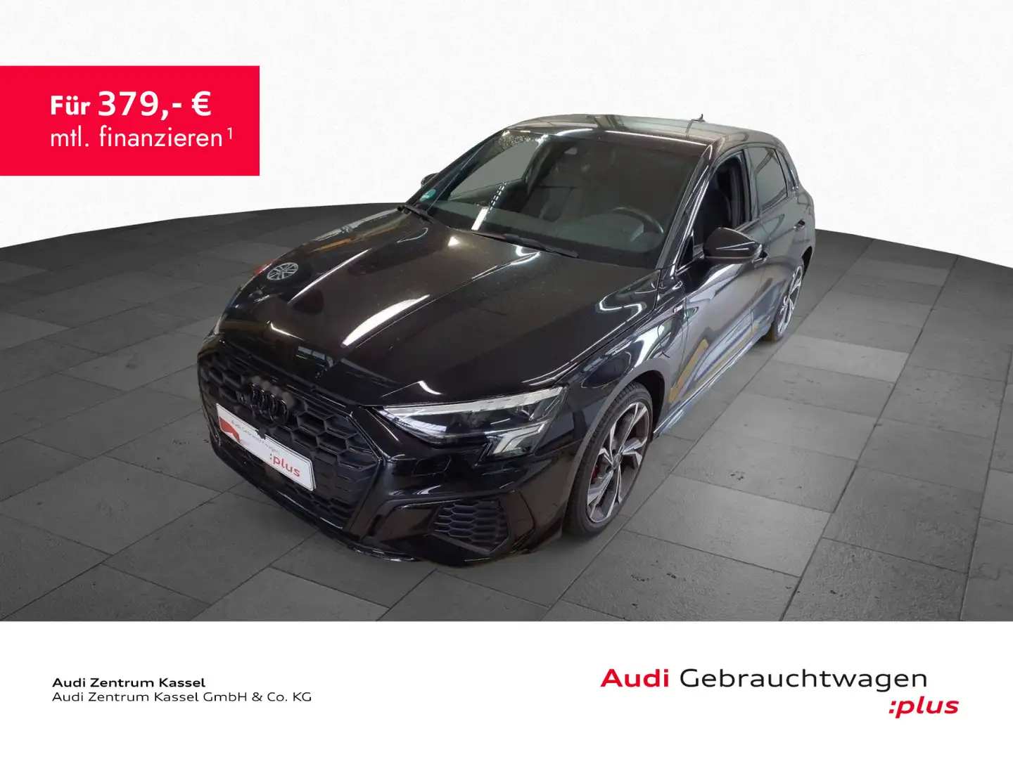 Audi A3 45 TFSIe S line LED Navi Kamera AHK Schwarz - 1