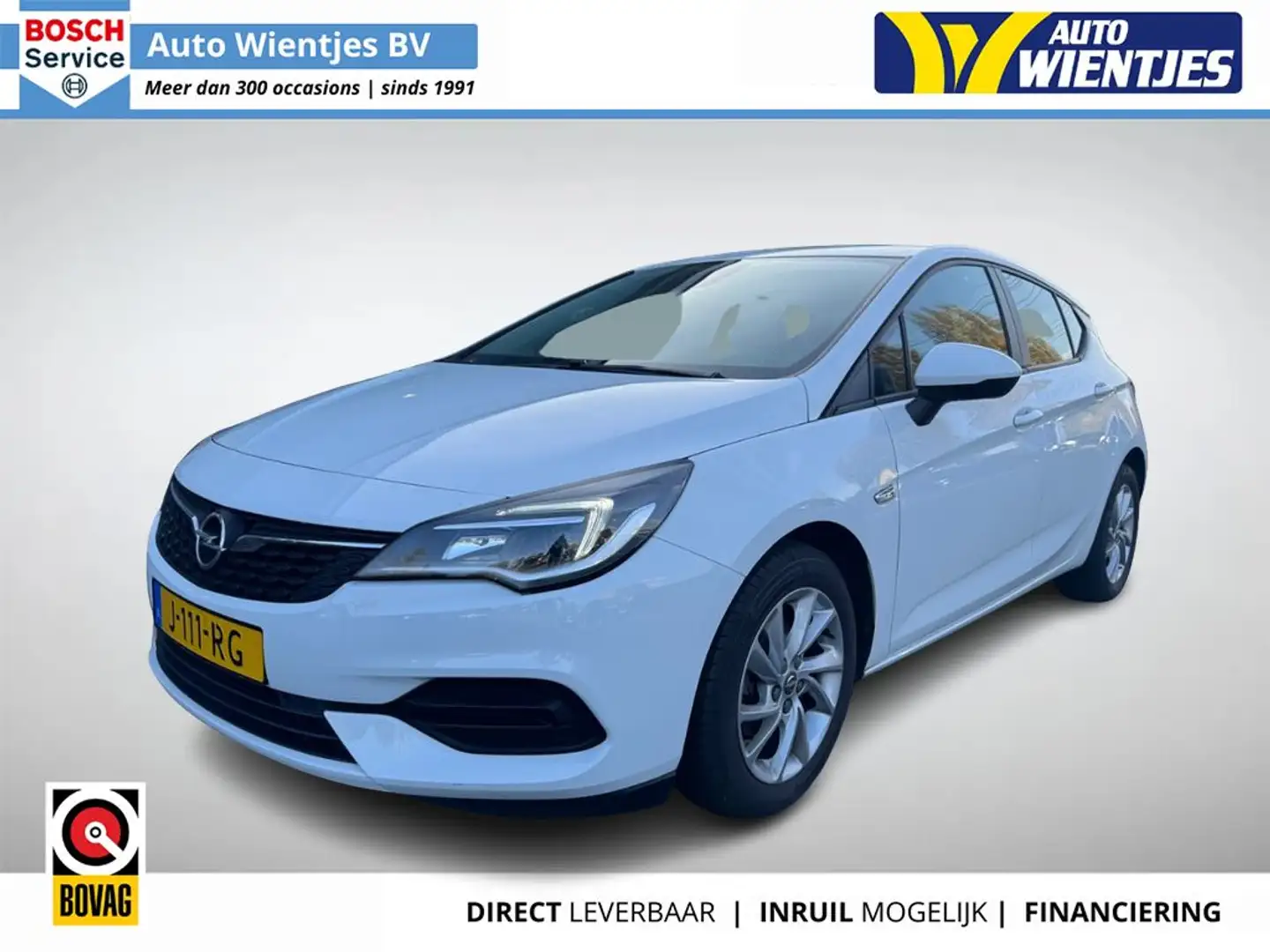 Opel Astra 1.2 Turbo | Edition 5-Drs | Airco | Cruise | Navi Blanc - 1