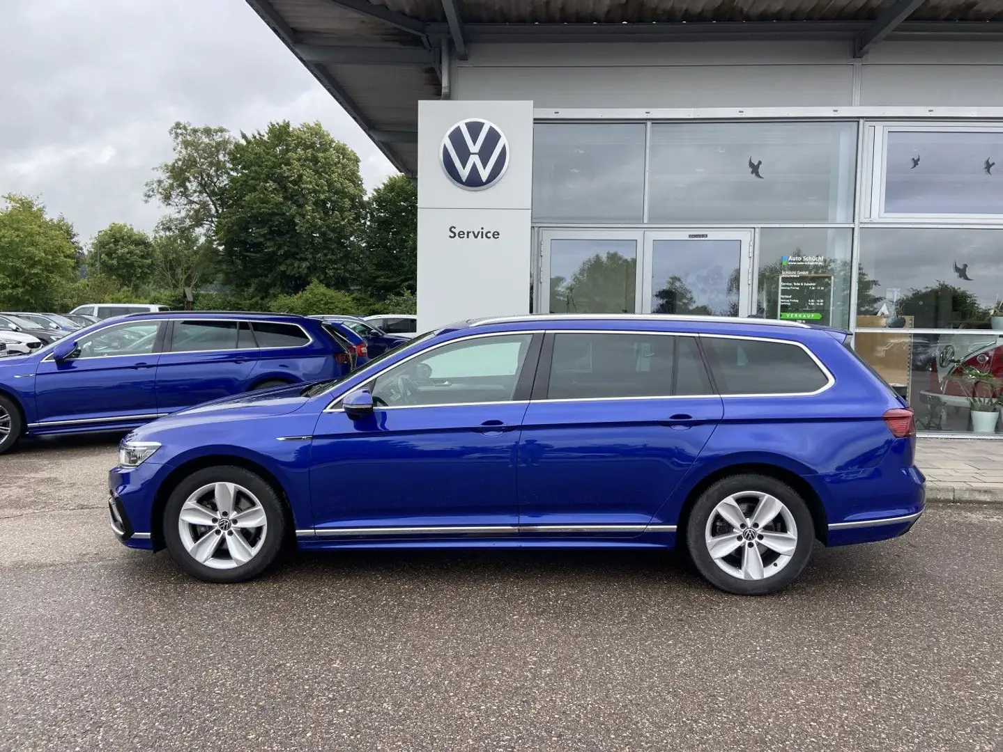 Volkswagen Passat Variant 2.0 TDI DSG ELEGANCE R-LINE 4-MOT Blau - 2