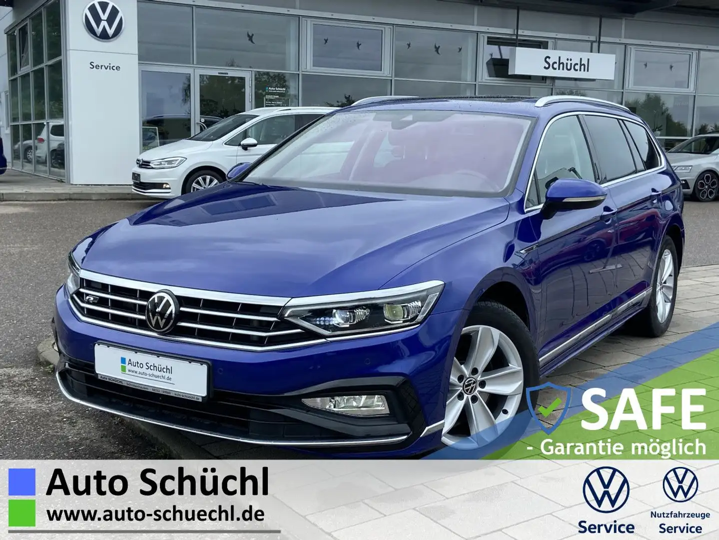 Volkswagen Passat Variant 2.0 TDI DSG ELEGANCE R-LINE 4-MOT Blau - 1