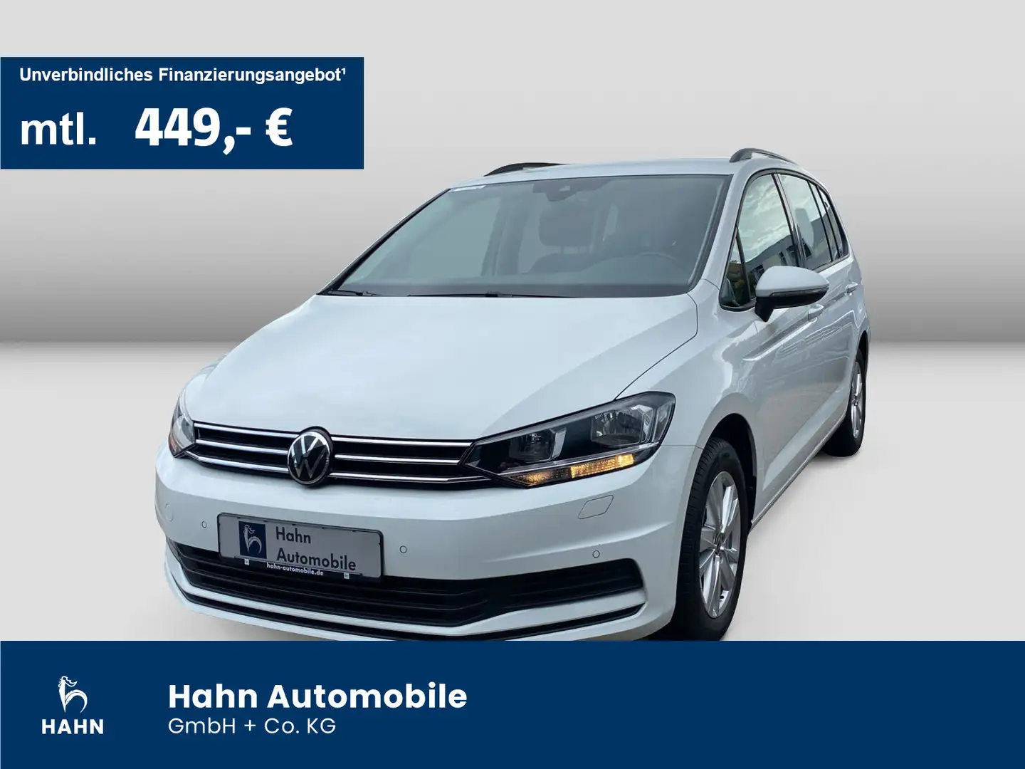 Volkswagen Touran 2.0TDI DSG Comfortline Navi AHK Sitzh ACC Weiß - 1