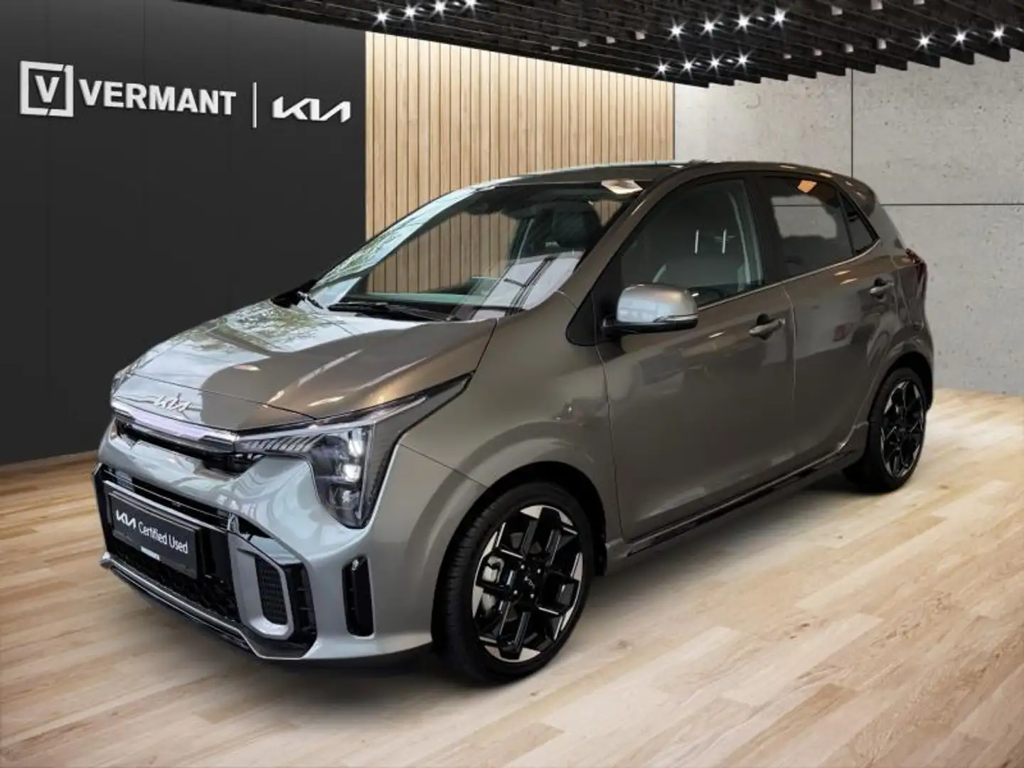 Kia Picanto GT-Line 1.2 MPI ISG Automaat Gris - 1