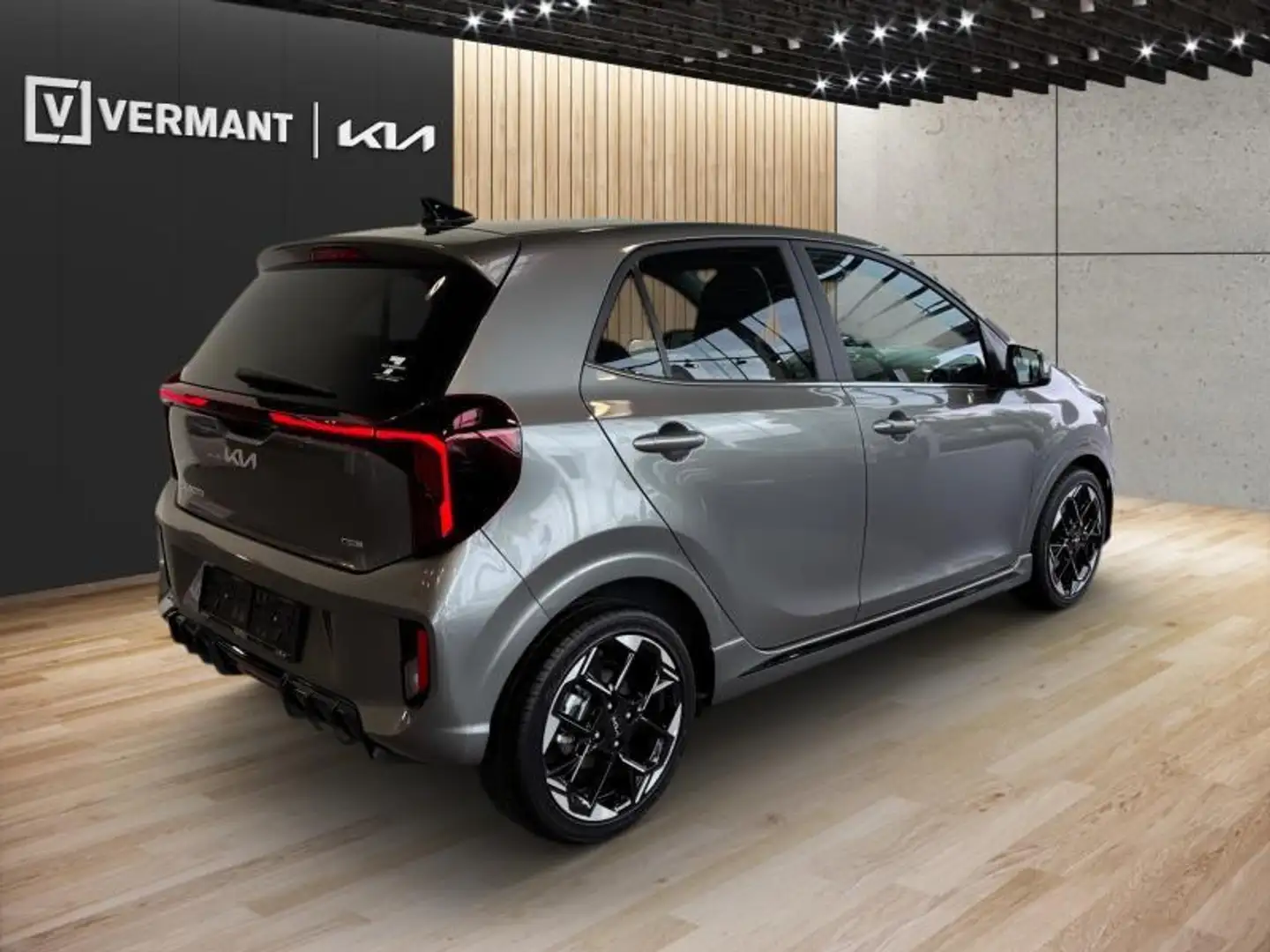 Kia Picanto GT-Line 1.2 MPI ISG Automaat Gris - 2