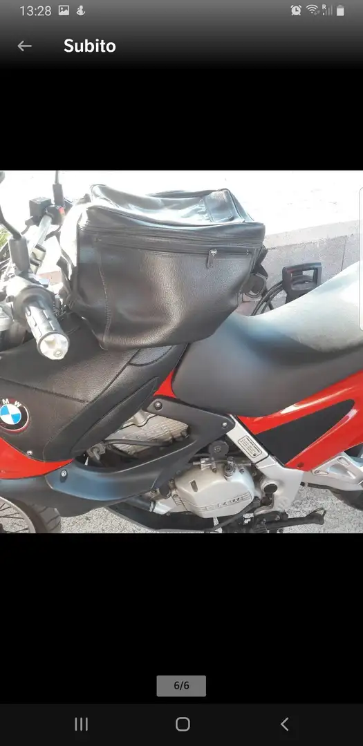 BMW F 650 Funduro 650 Piros - 2