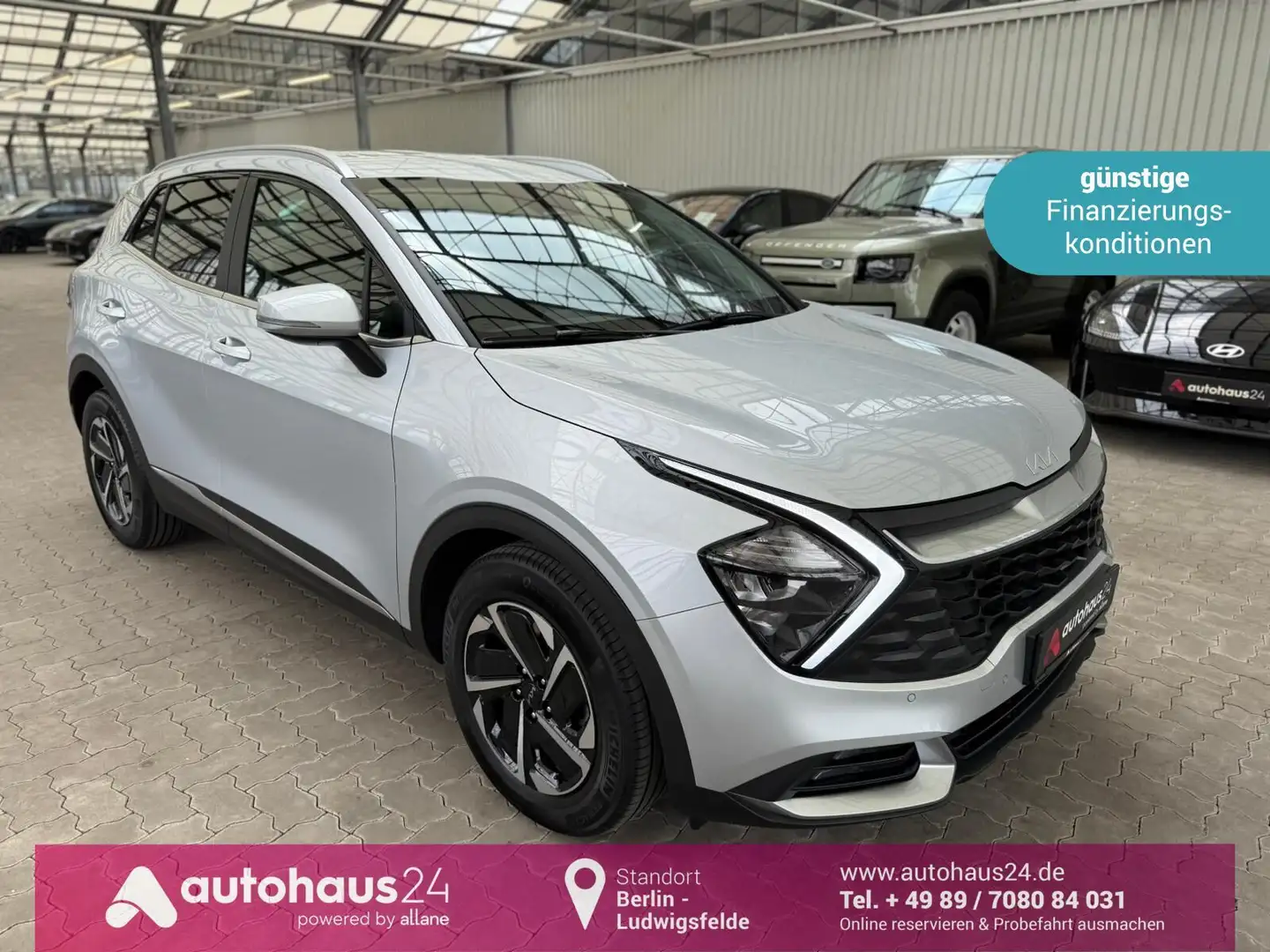 Kia Sportage 1.6 T-GDI Vision LED|Navi|ParkPilot|SHZ Argent - 1