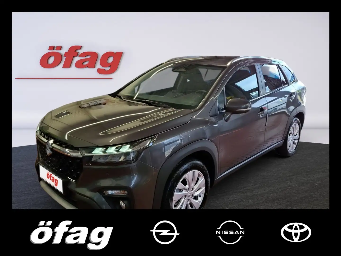 Suzuki S-Cross 1.4 Hybrid shine Aut. ACC+LED+Navi+SHZ Grau - 1