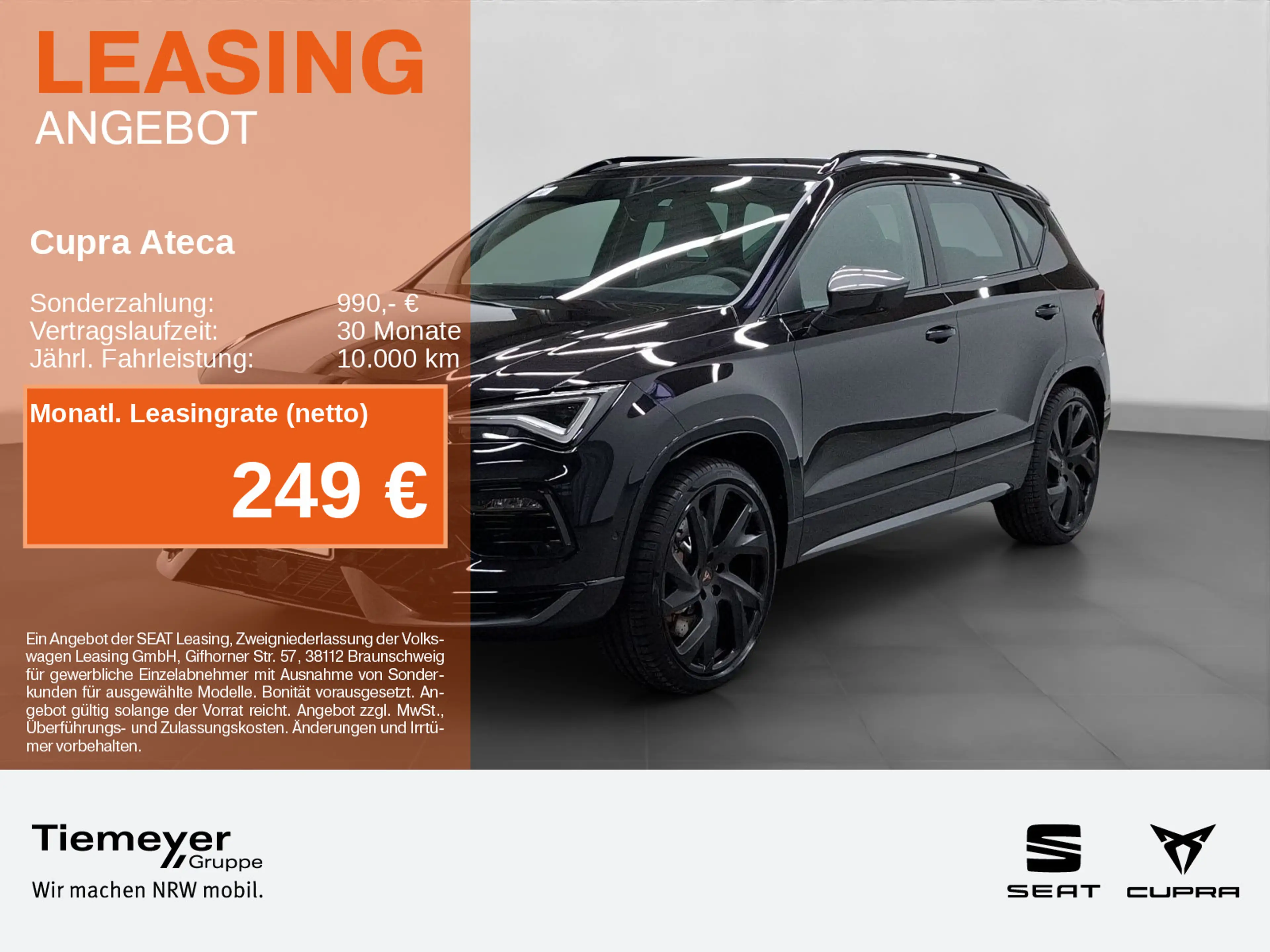 CUPRA Ateca 2.0 TSI DSG VZ 4DRIVE AREA VIEW NAVI BREMB