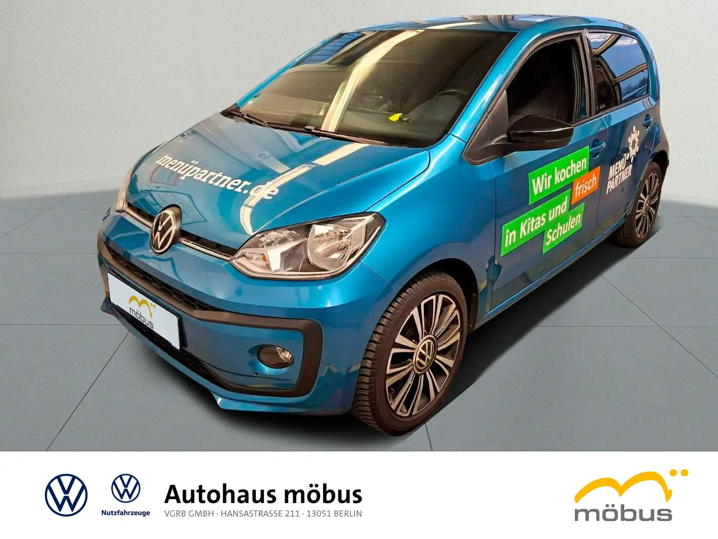 Volkswagen up! 1.0 Active*SHZ*RFK*KLIMA*GJR*GRA* Blau - 2