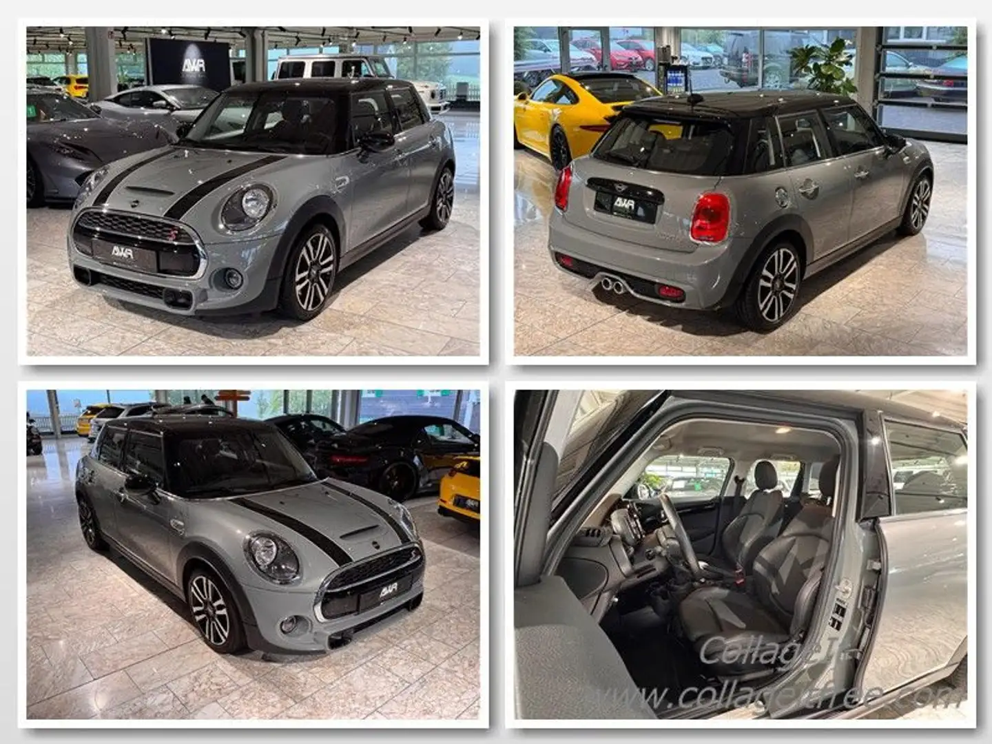 MINI Cooper S 5-TÜRIG*FACELIFT*LEDER*17"ALU*5-SITZER* Gris - 1