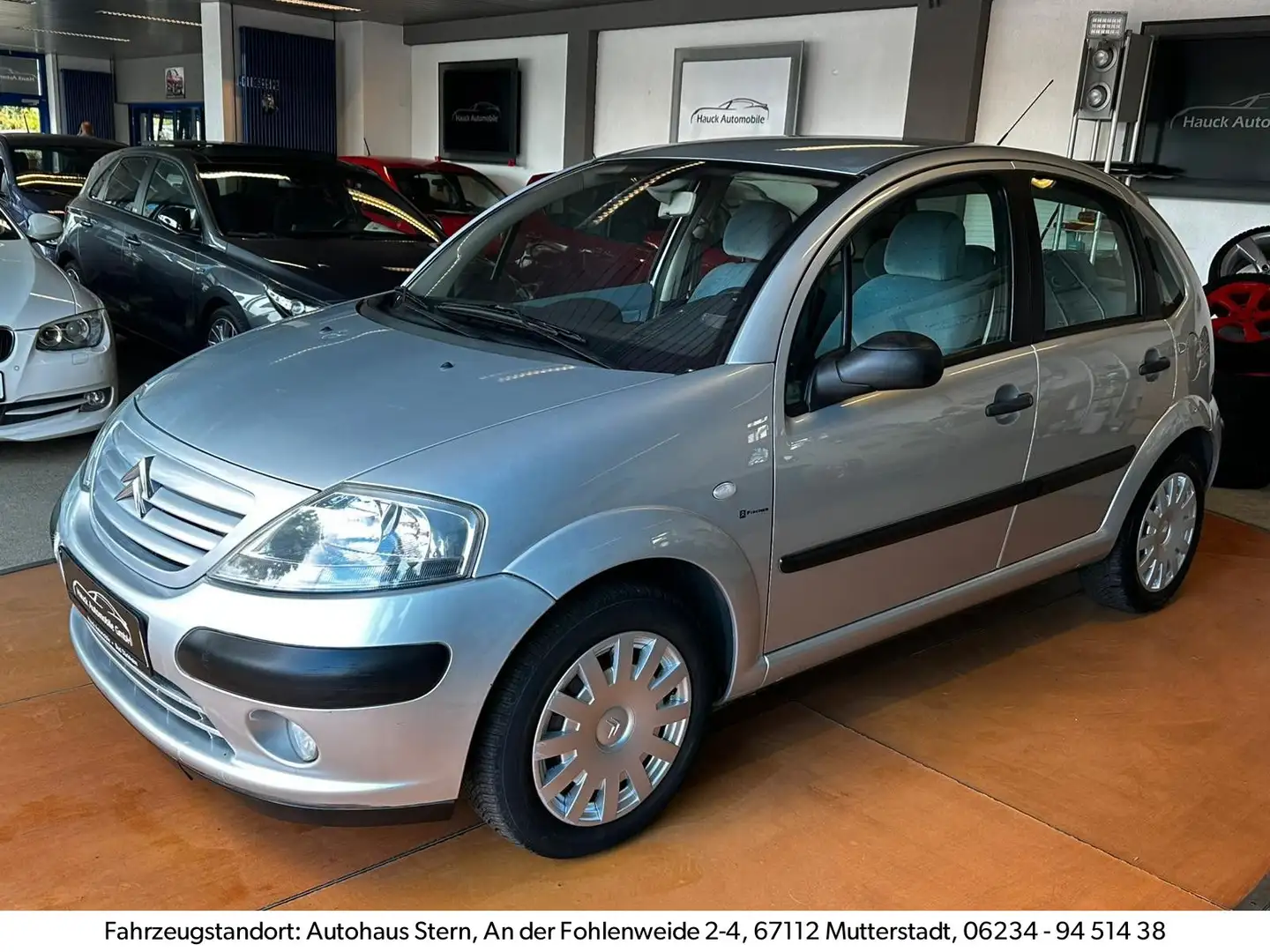 Citroen C3 AUTOMATIK/KLIMA/AHK/MEDIA-IN/EL-FENSTER Argintiu - 1