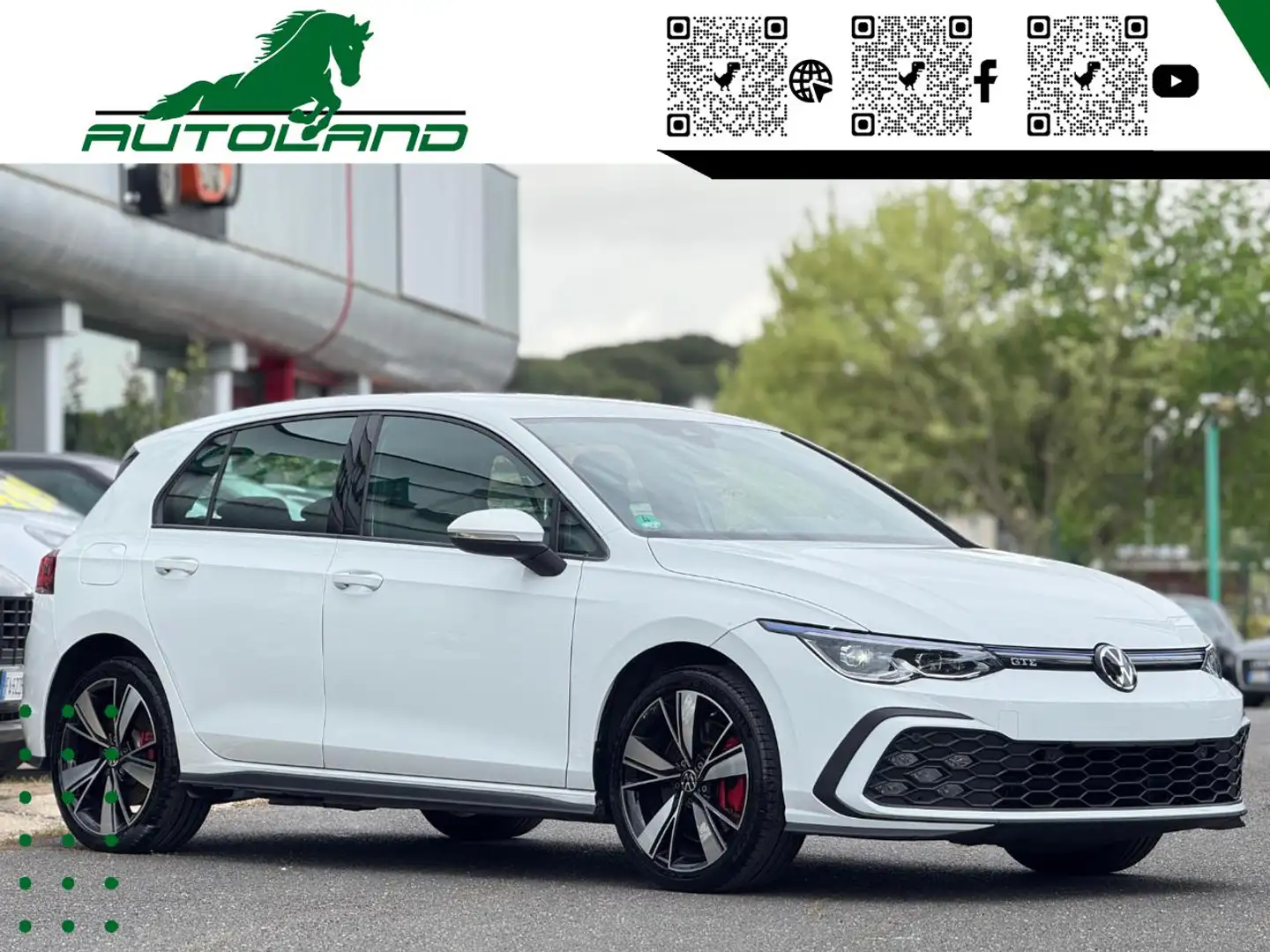 Volkswagen Golf 1.4 Plug-In Hybrid DSG GTE*Pronta Cons*PariAlNuovo Bianco - 2