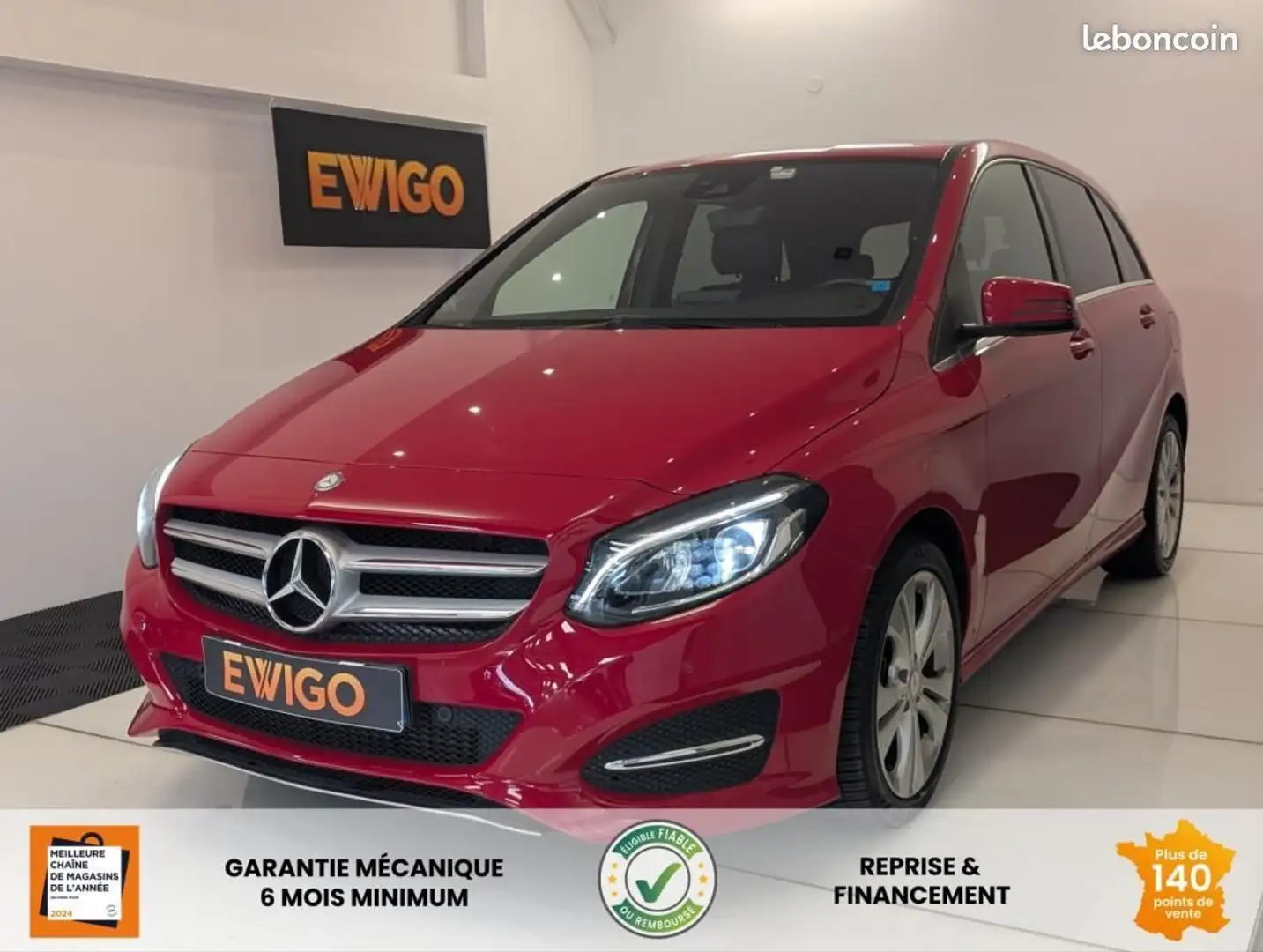 Mercedes-Benz B 180 Mercedes 180 122ch SPORT 7G-DCT Rot - 1