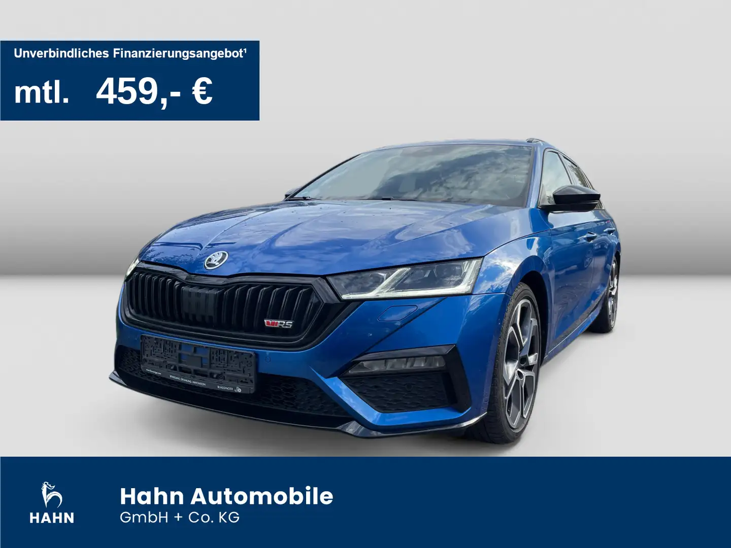 Skoda Octavia Combi 2.0TDI DSG 4x4 RS  Matrix AHK Pano Blau - 1