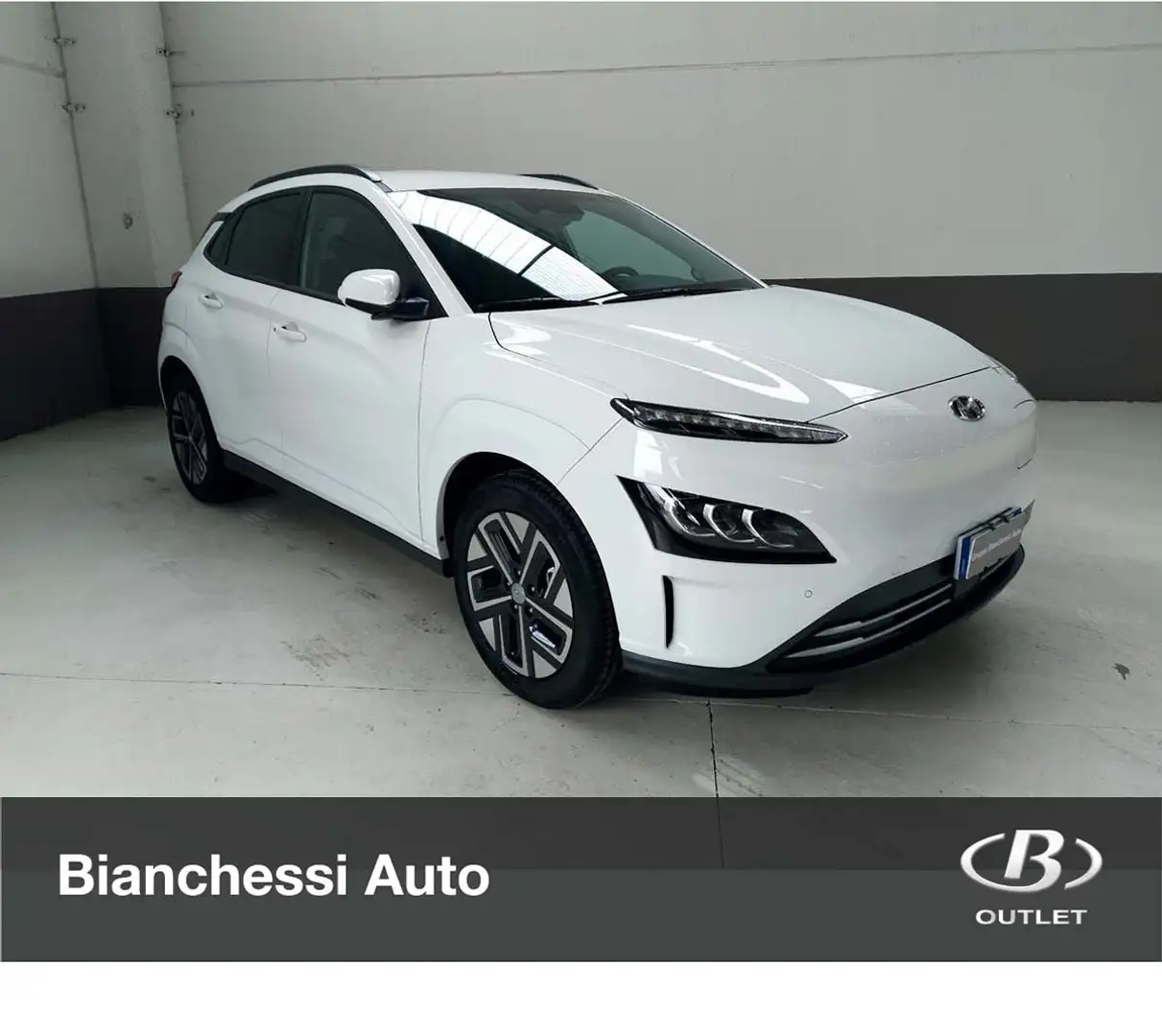 Hyundai KONA EV 39 kWh Exclusive Blanc - 2