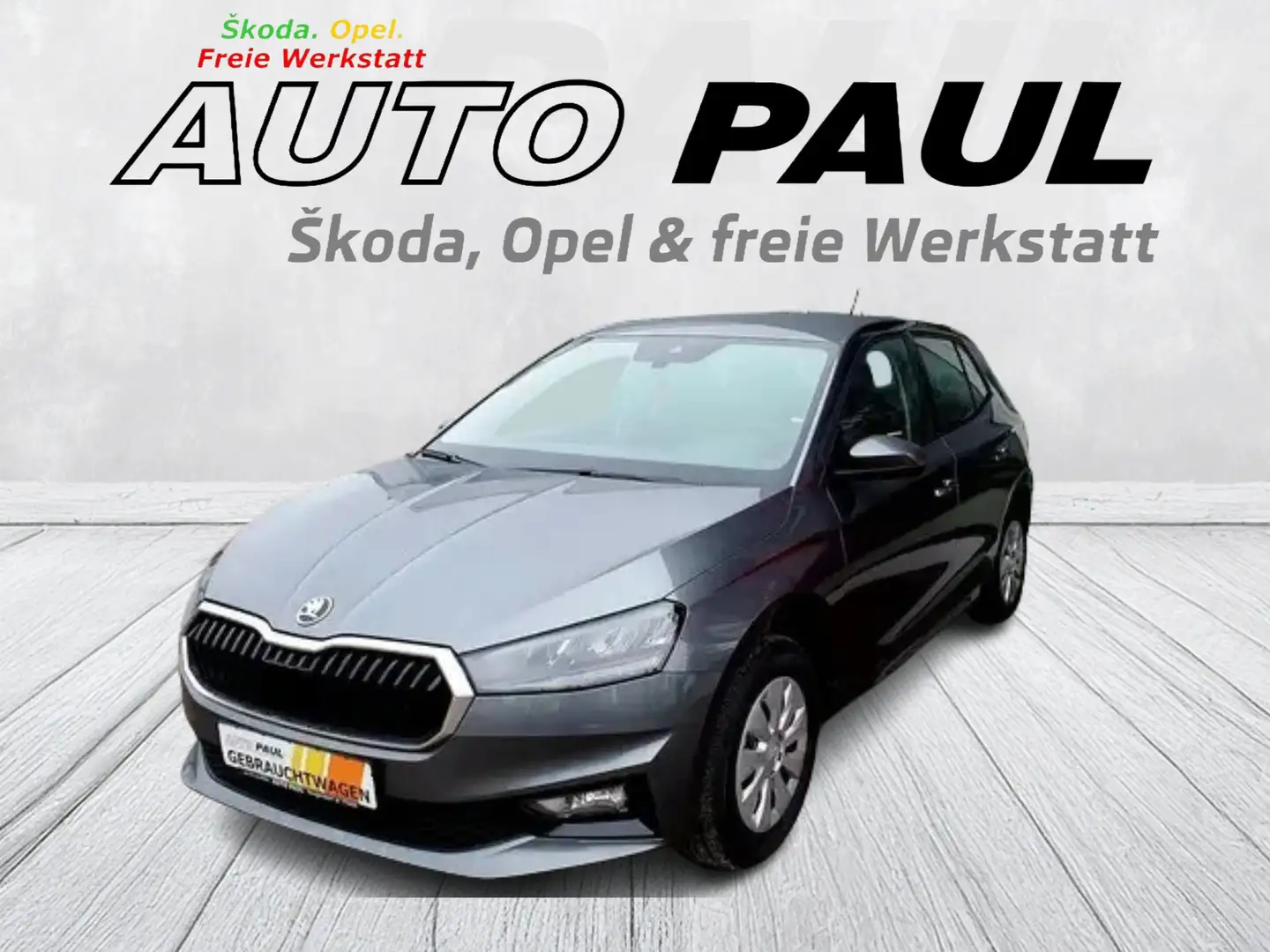 Skoda Fabia Selection*SHZ*DAB*LED*5J/100TKM Garantie Grau - 1