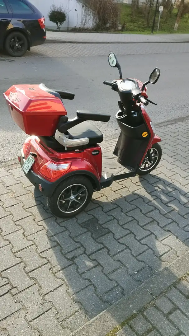 Rolektro E-Trike Kırmızı - 1