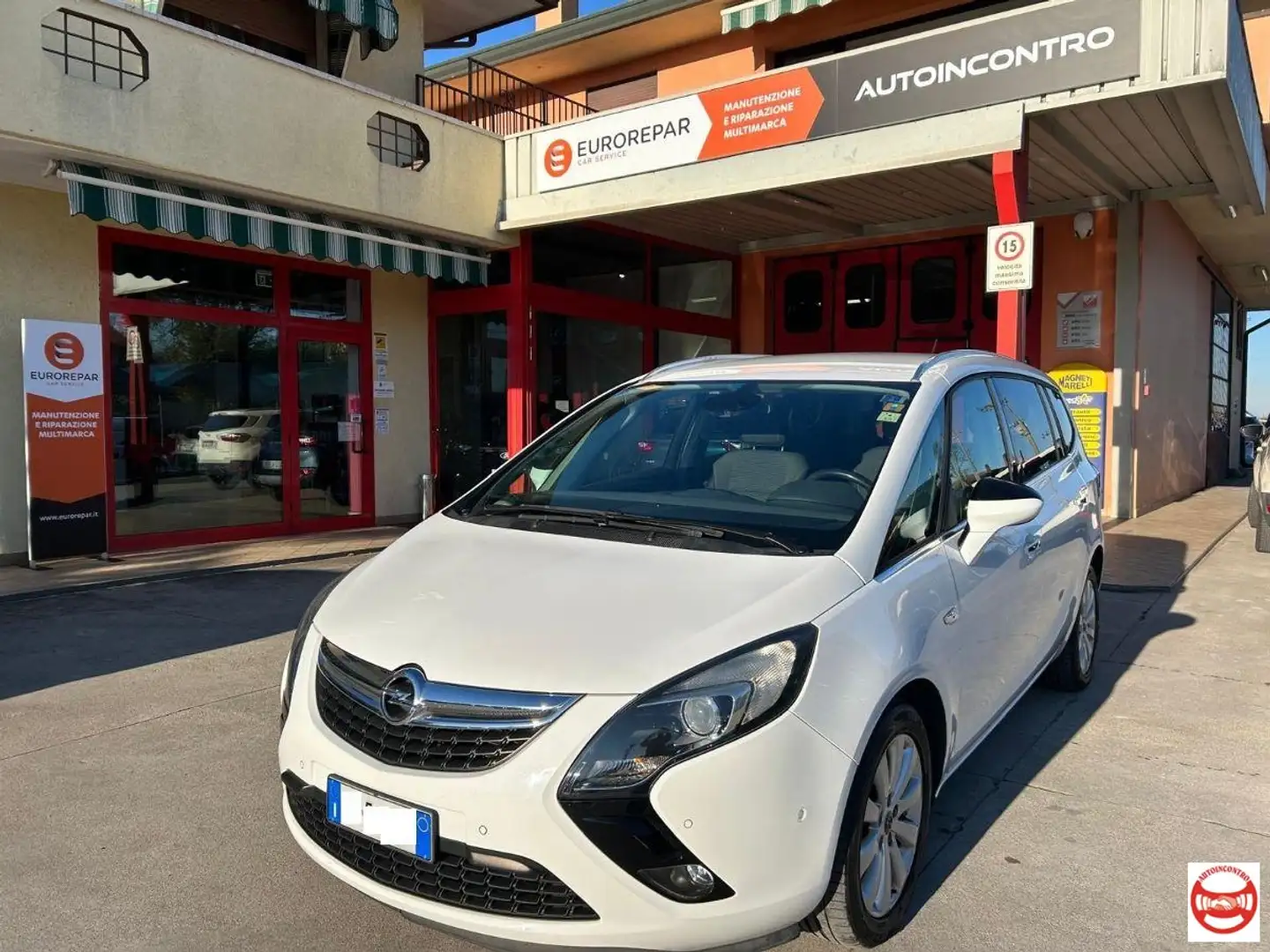 Opel Zafira Tourer Tourer 1.6 t Cosmo ecoM 150cv Weiß - 1