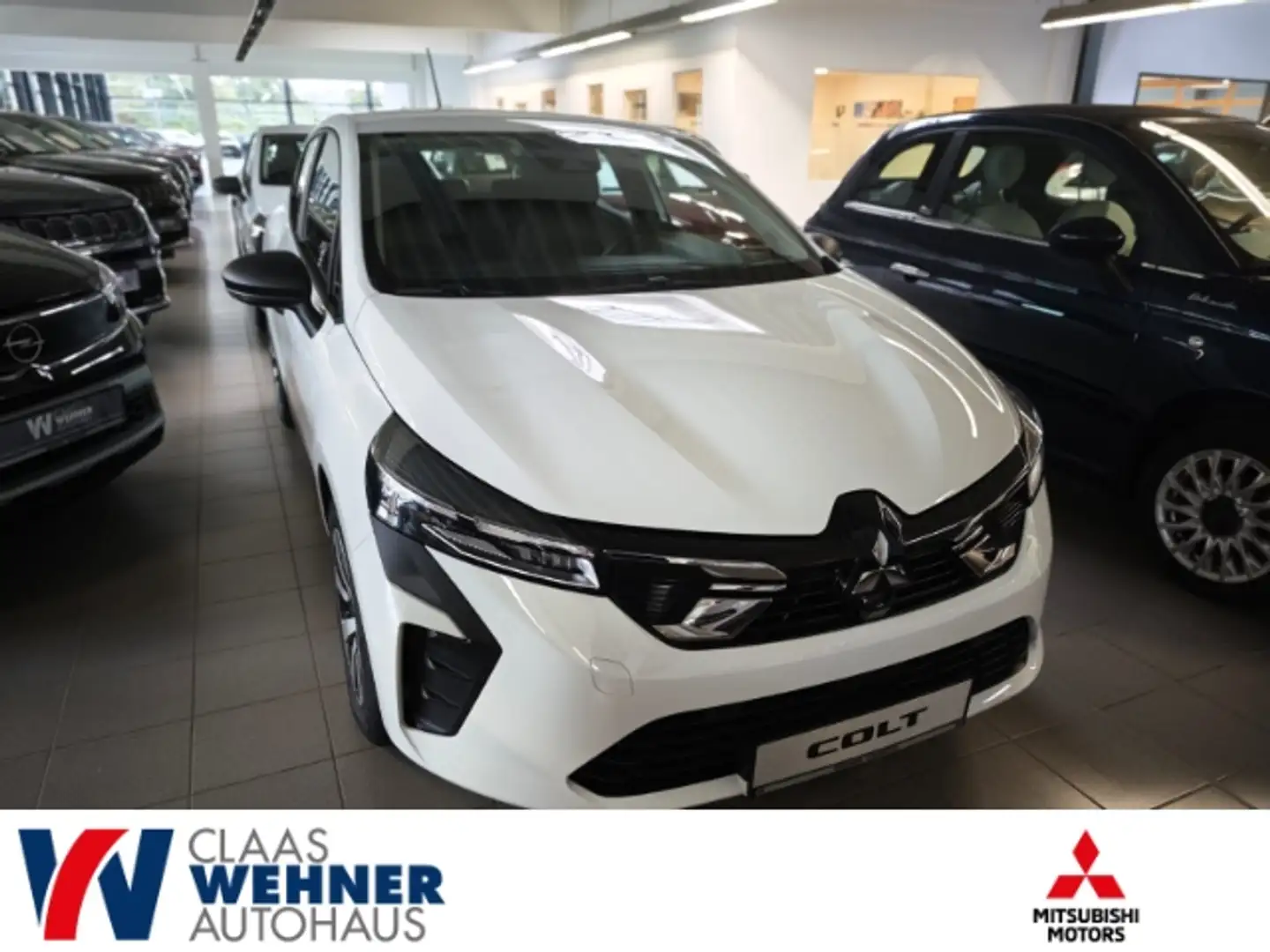 Mitsubishi Colt Mitsubishi Basis 1,0l Benziner 5MT Digitales Cockp Blanc - 1