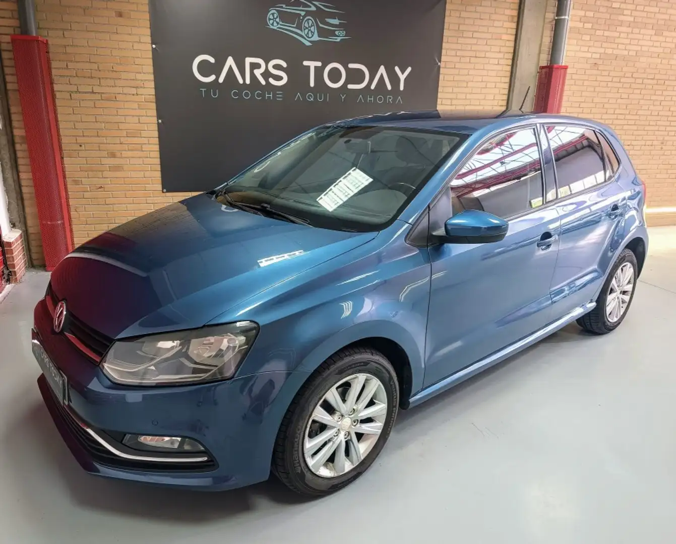 Volkswagen Polo 1.4 TDI BMT Advance 66kW Azul - 1