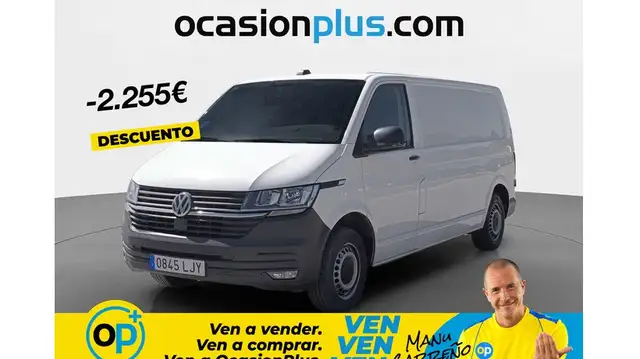 Volkswagen T6 Transporter Furgón 2.0TDI BMT Larga 110kW