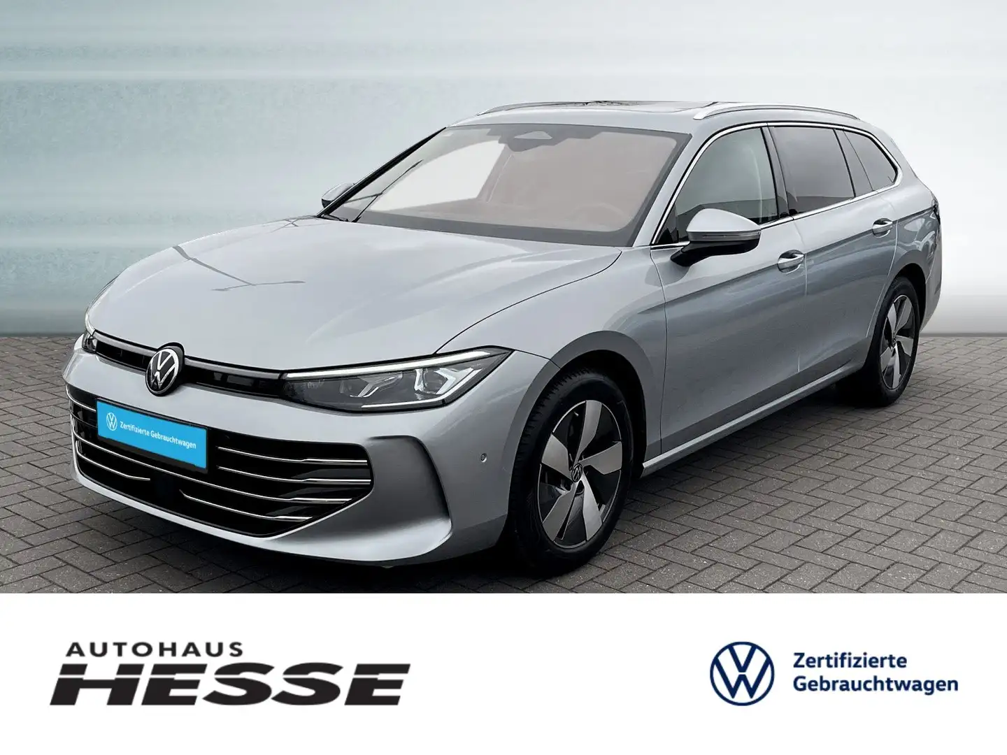 Volkswagen Passat Variant 2.0 TDI Elegance DSG, AHK Navi ACC IDA Plateado - 1