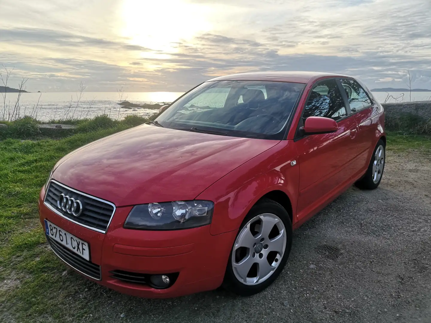 Audi A3 1.6 FSI Ambition Rojo - 1