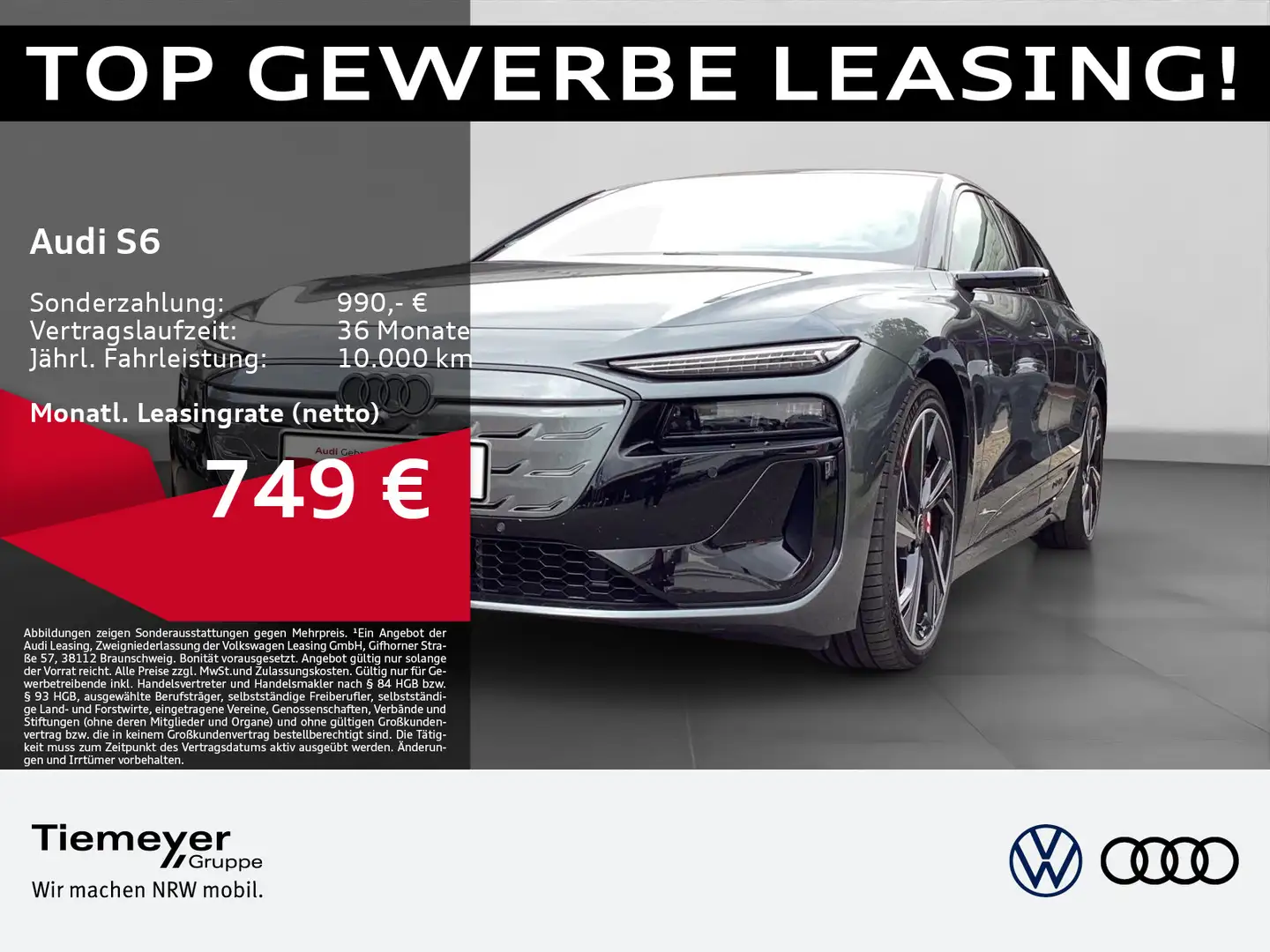 Audi S6 e-tron Avant Q SITZKLIMA LM21 B&O Grau - 1