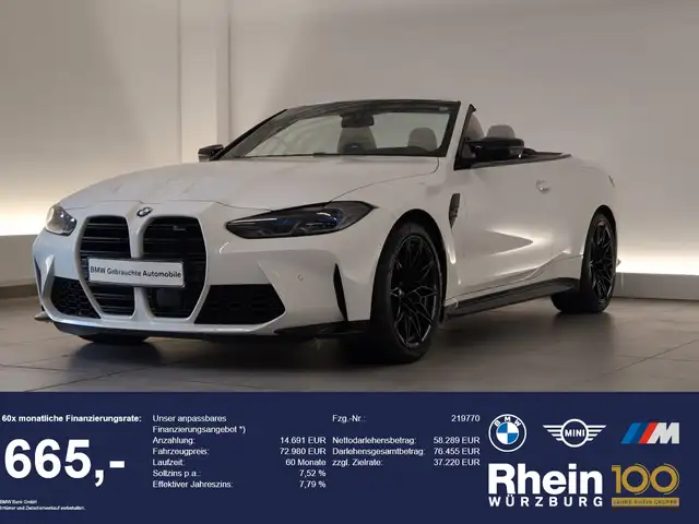 Bmw M4 Competition M xDrive Cabrio Navi/Laser/ACC