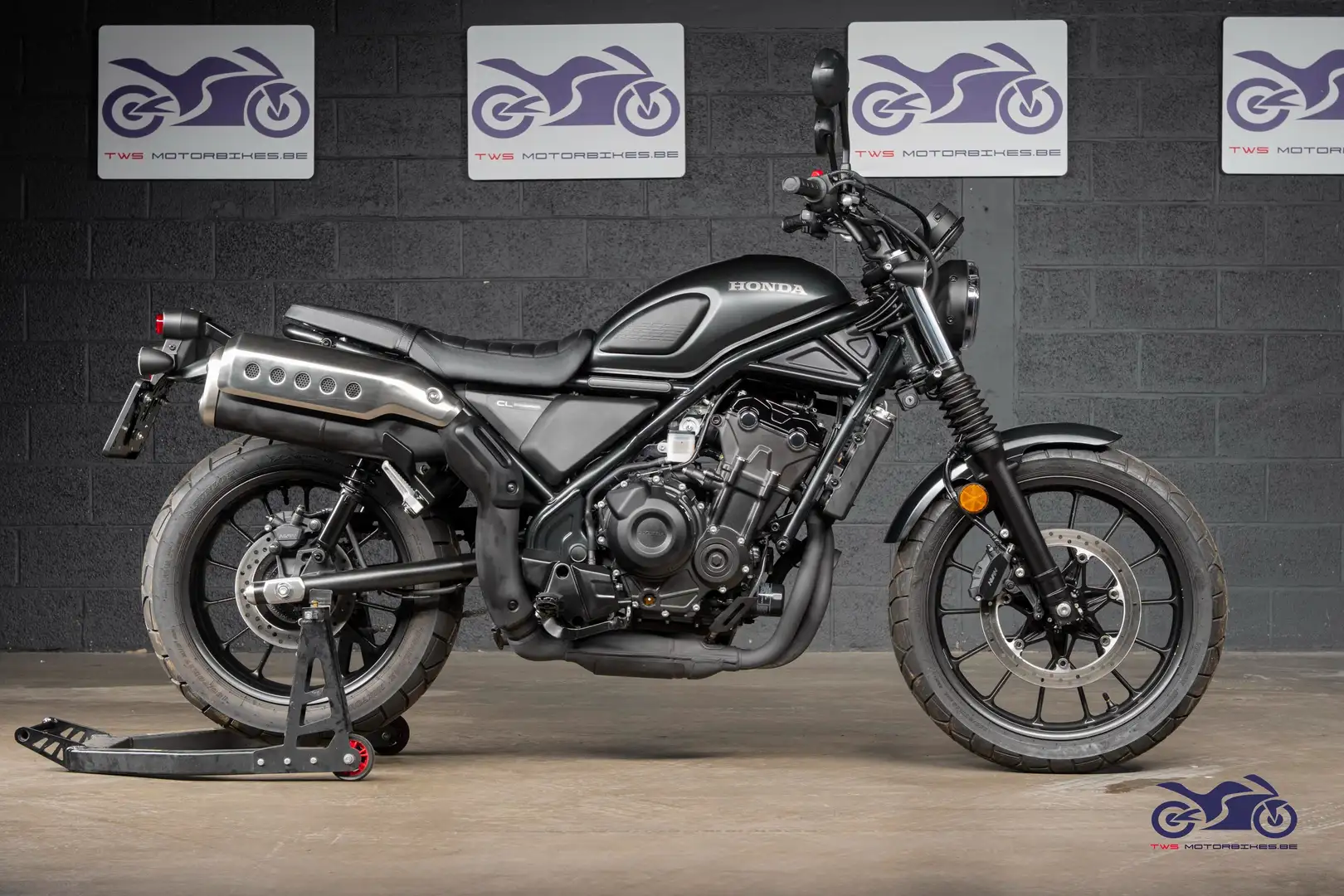 Honda CL 500 Zwart - 1